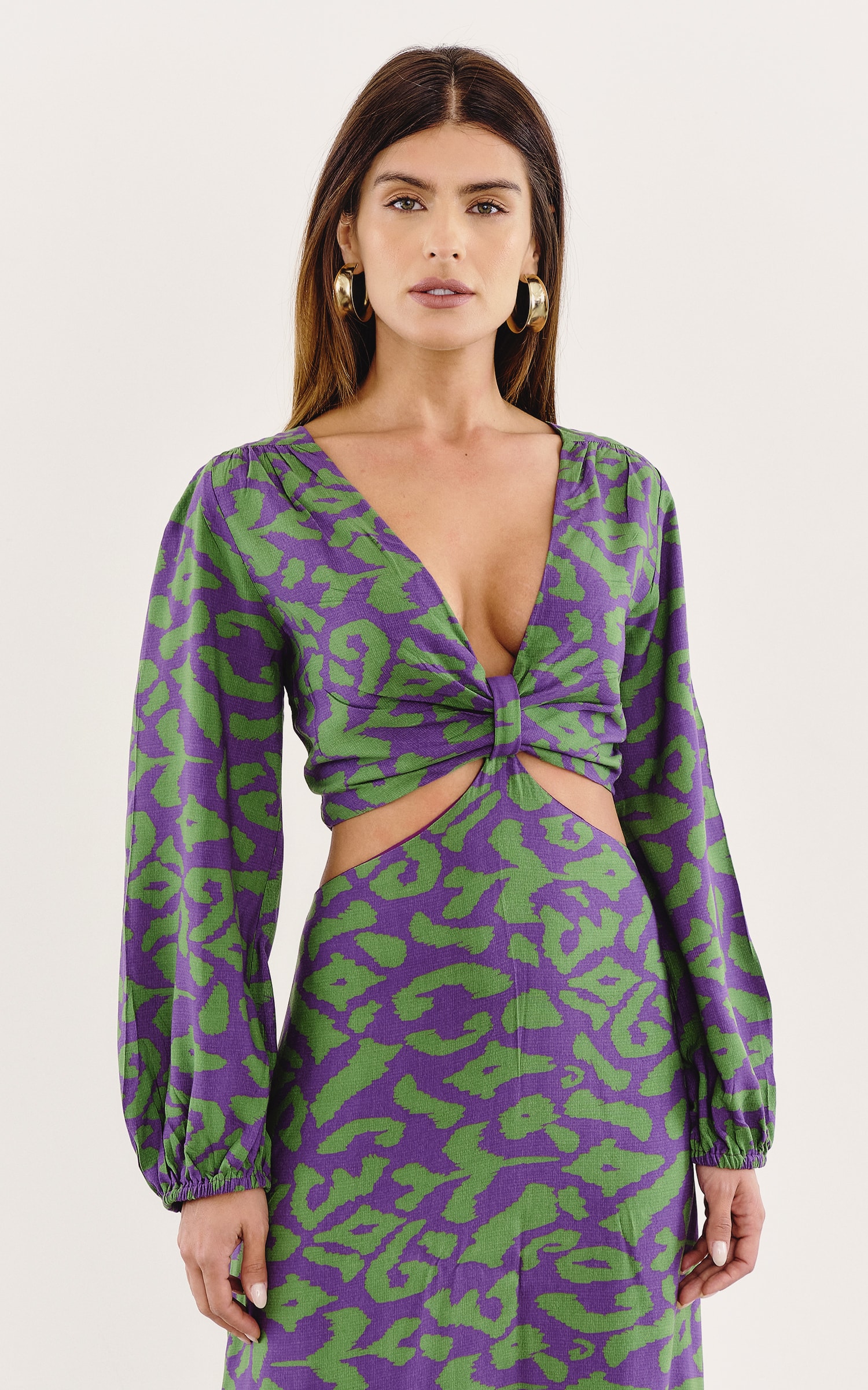Vestido Longo Ikat