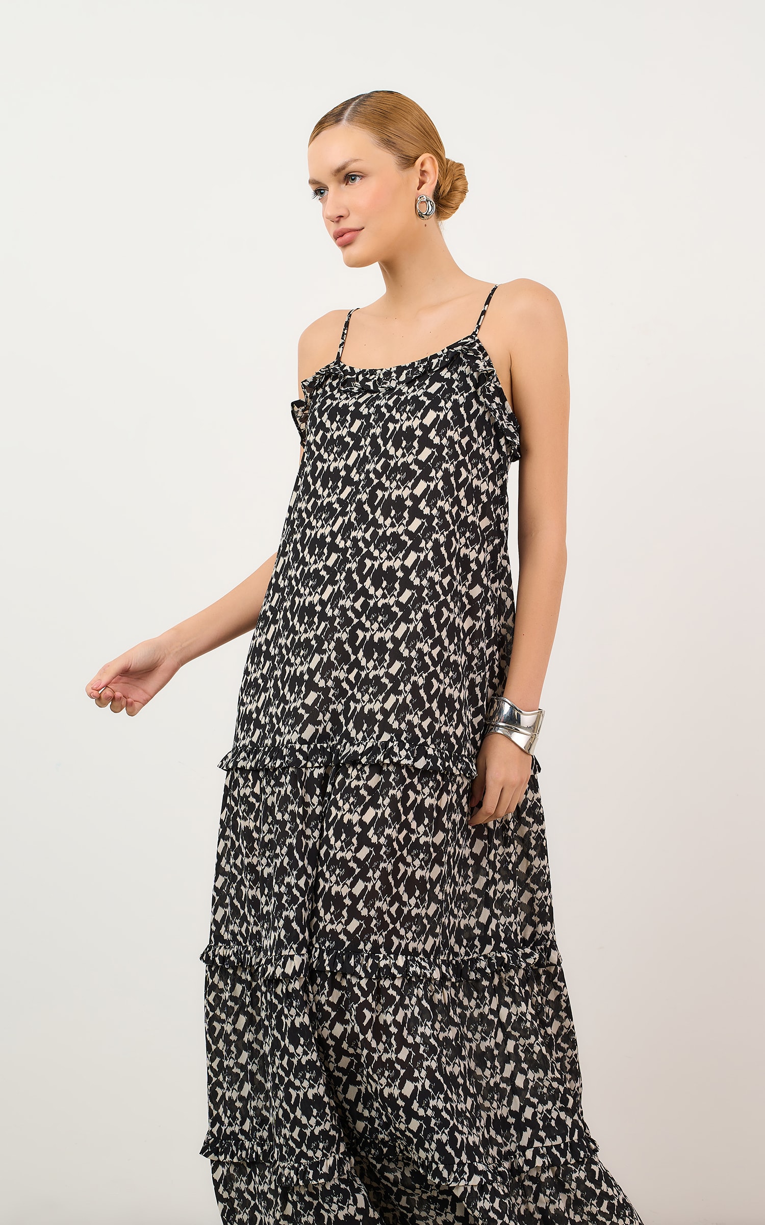 Vestido Longo Irish P/b