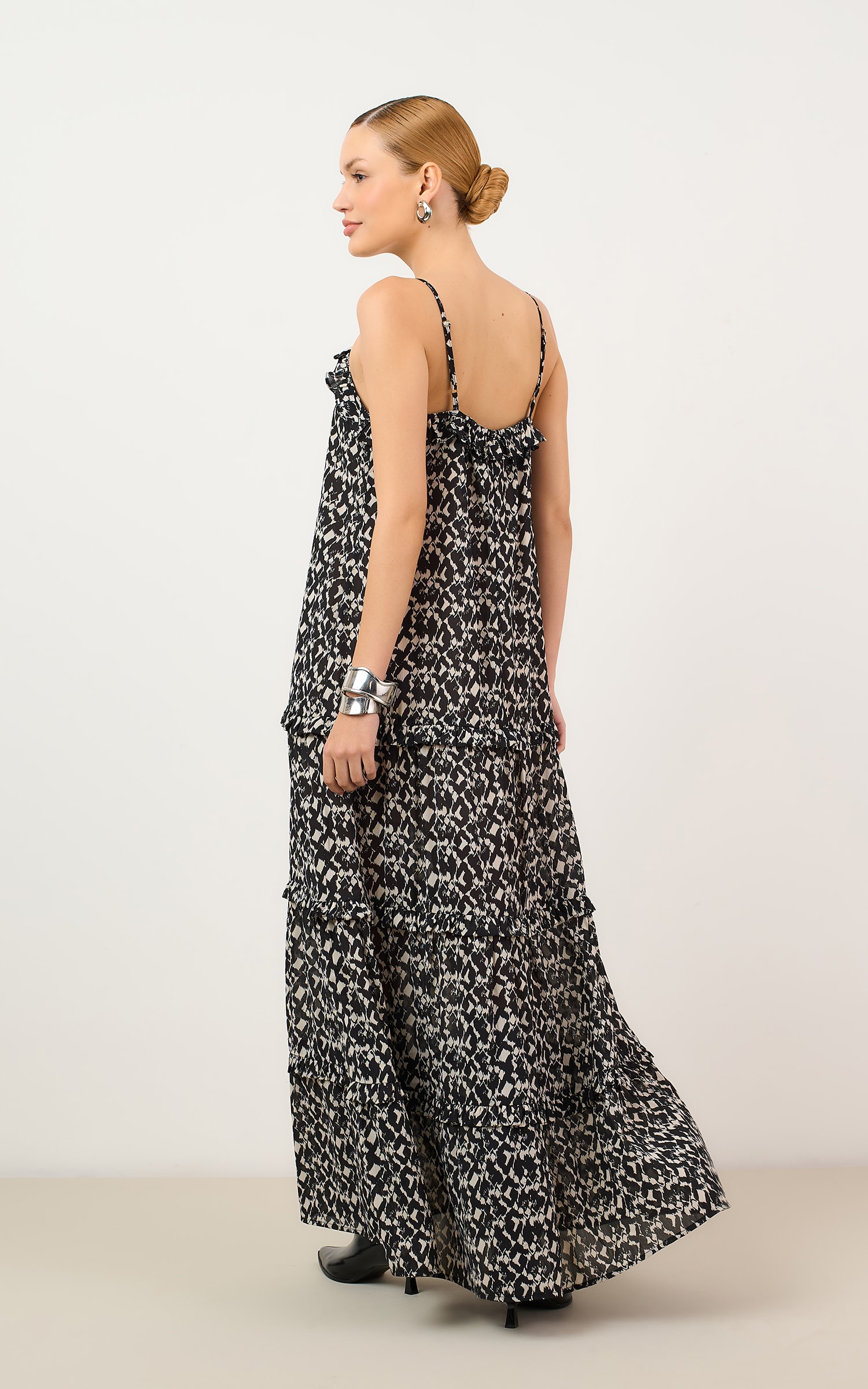 Vestido Longo Irish P/b