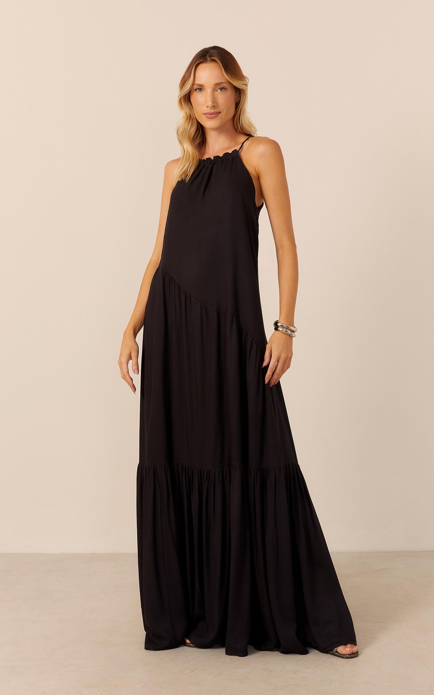 Vestido Longo Jolie Preto