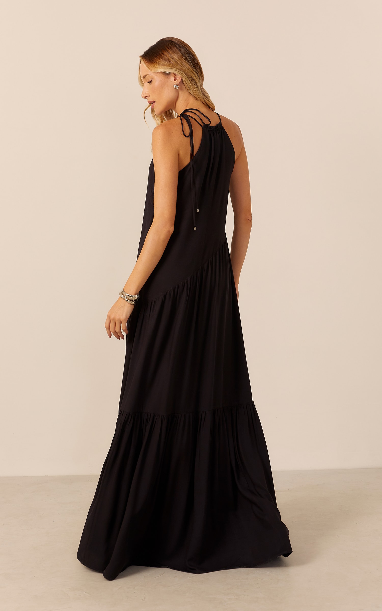 Vestido Longo Jolie Preto