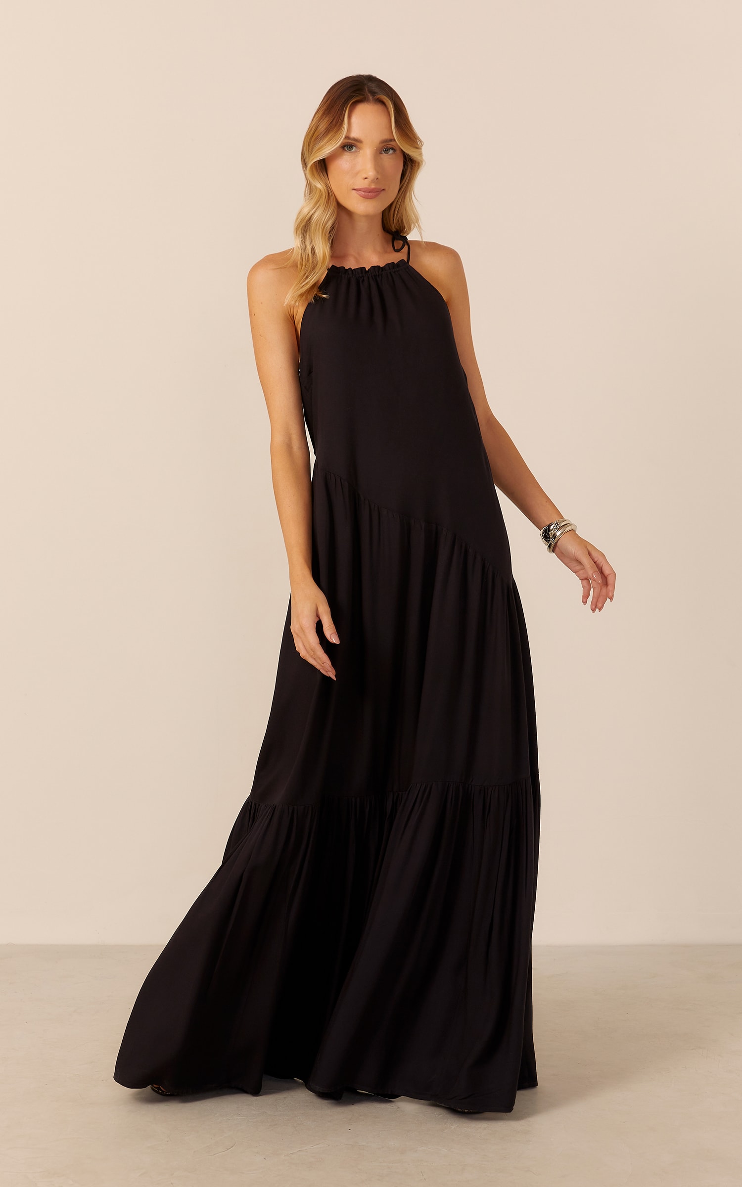 Vestido Longo Jolie Preto