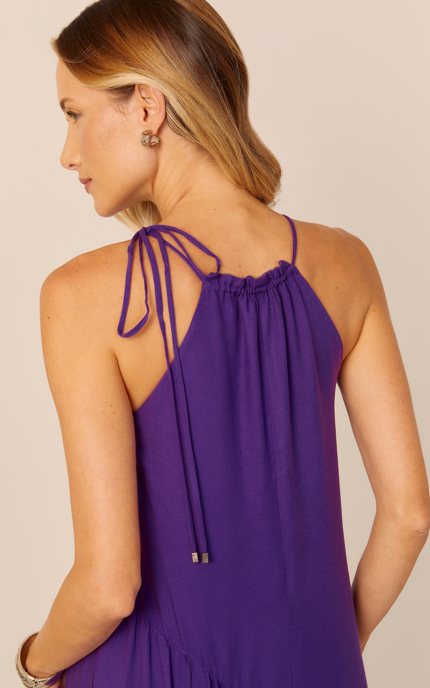 Vestido Longo Jolie Roxo