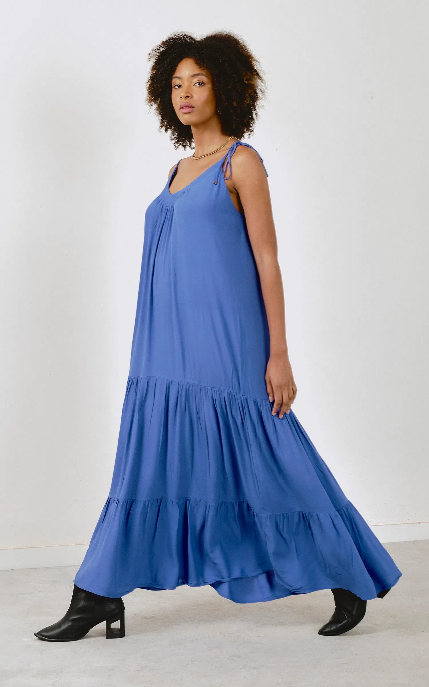 Vestido Longo Juazeiro Lavanda