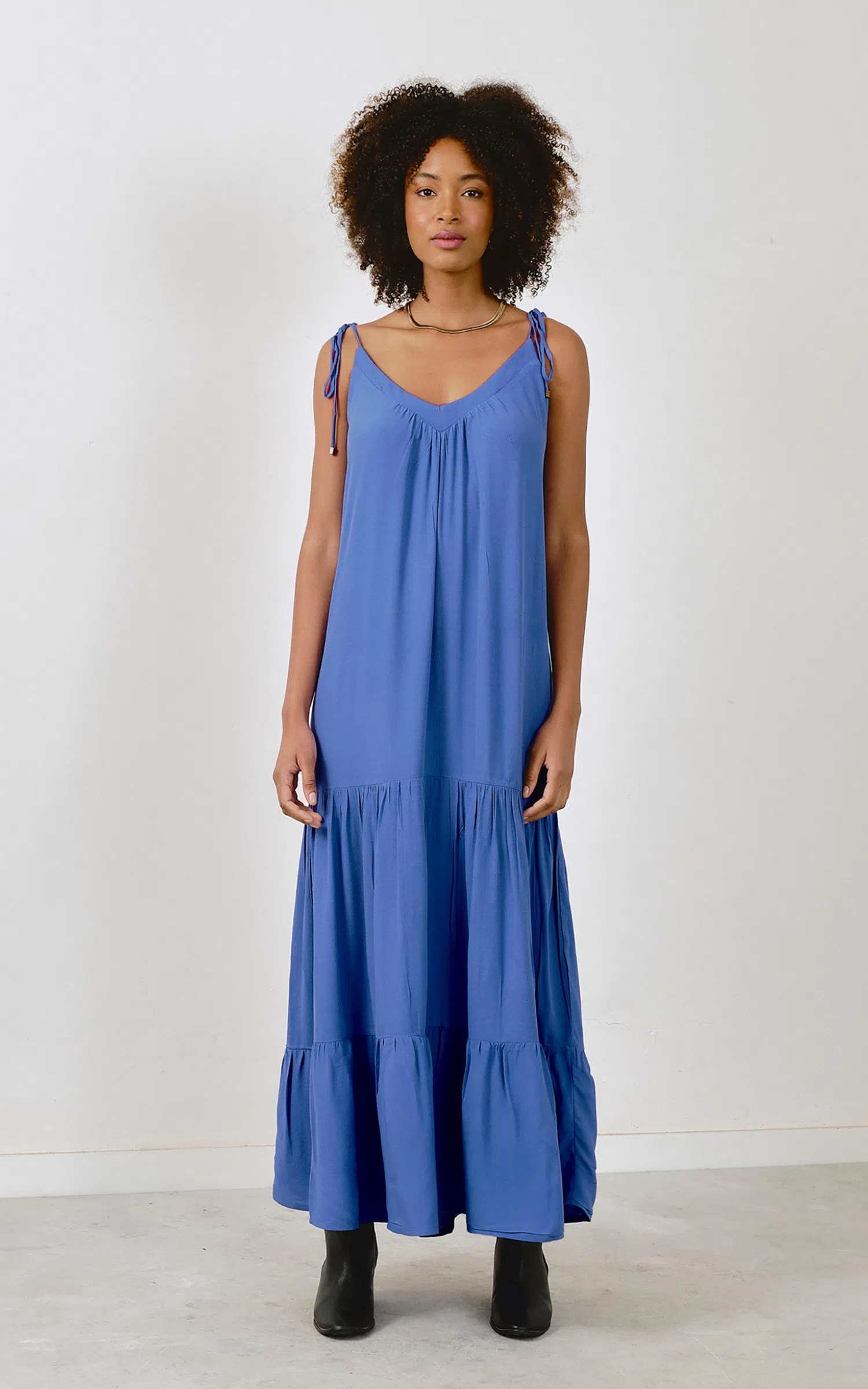 Vestido Longo Juazeiro Lavanda