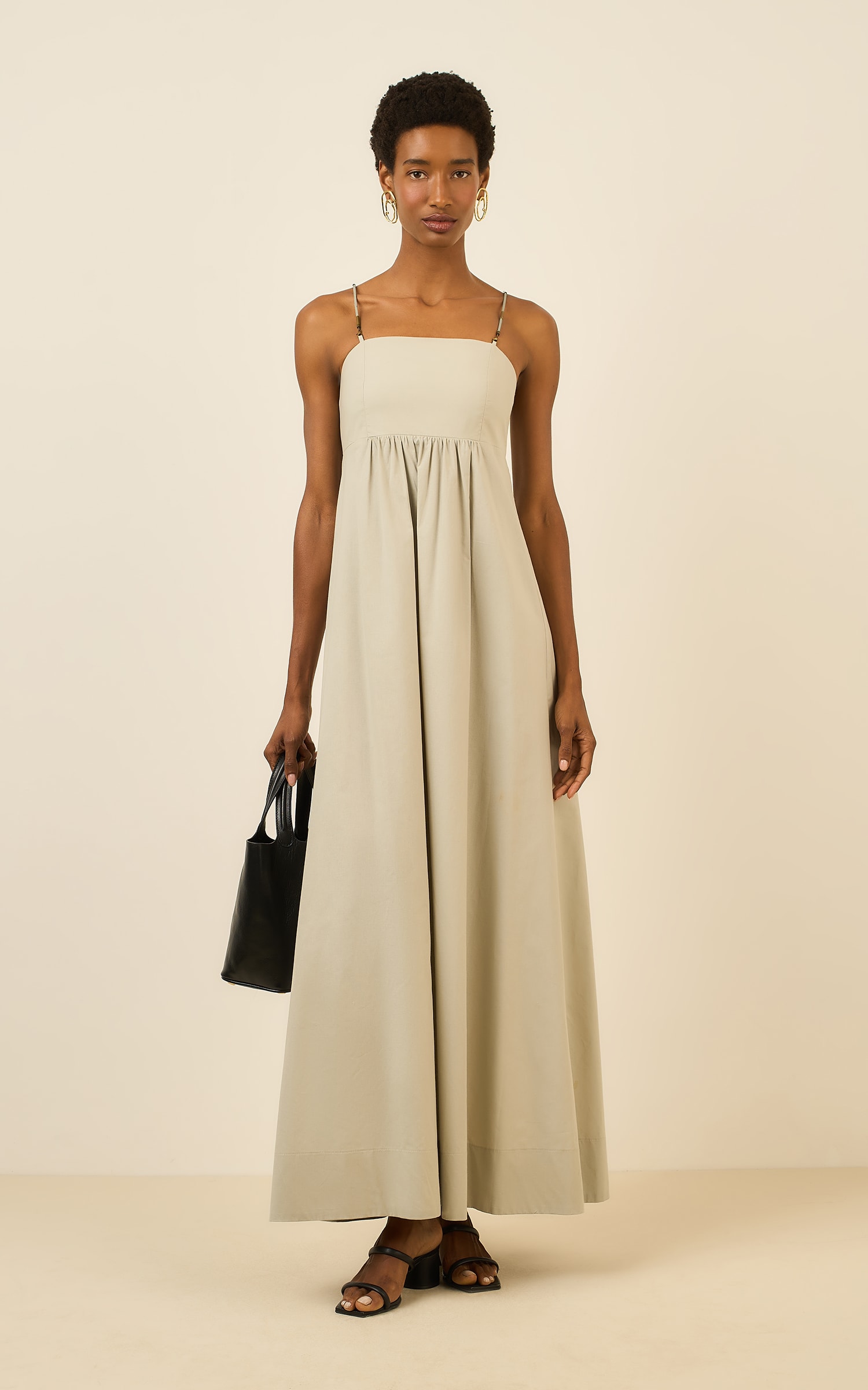 Vestido Longo Poetic Verde Brisa