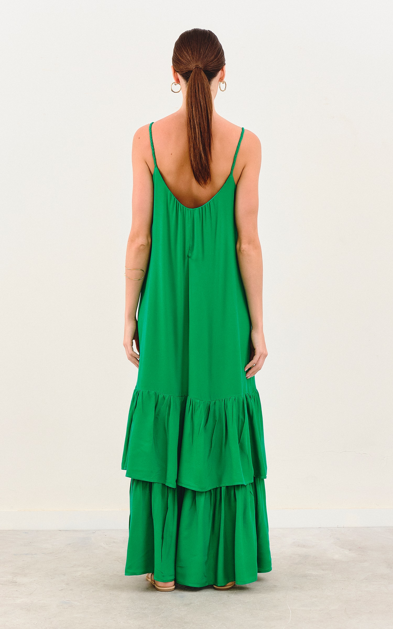 Vestido Longo Resort Verde