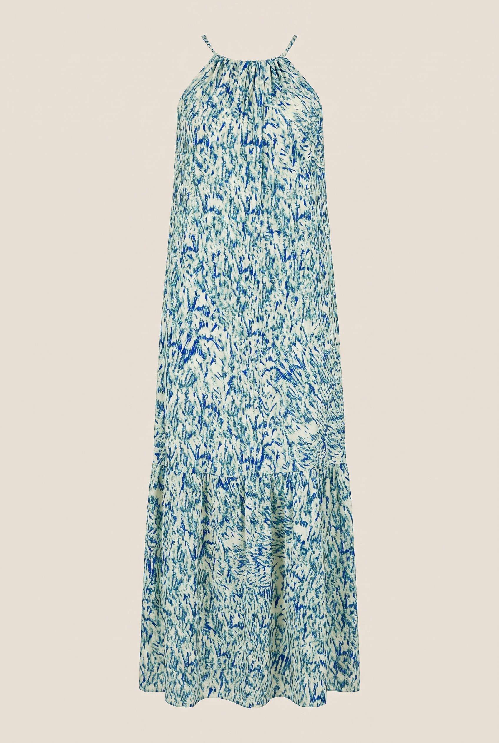 Vestido Longo Sonar Luminous Blue