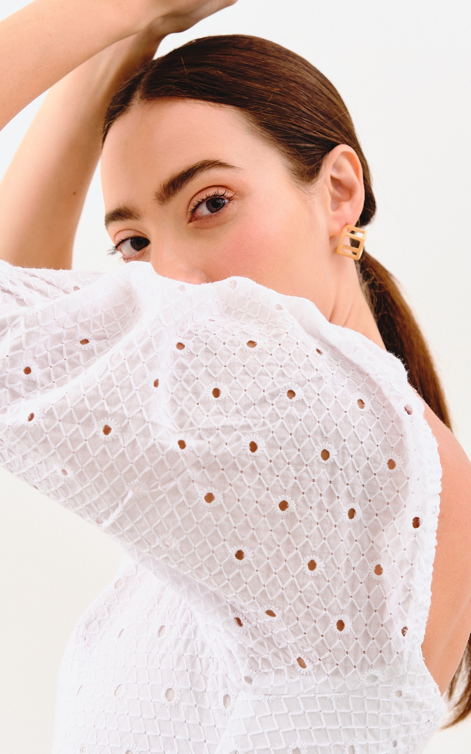 Vestido Longo Town Off White