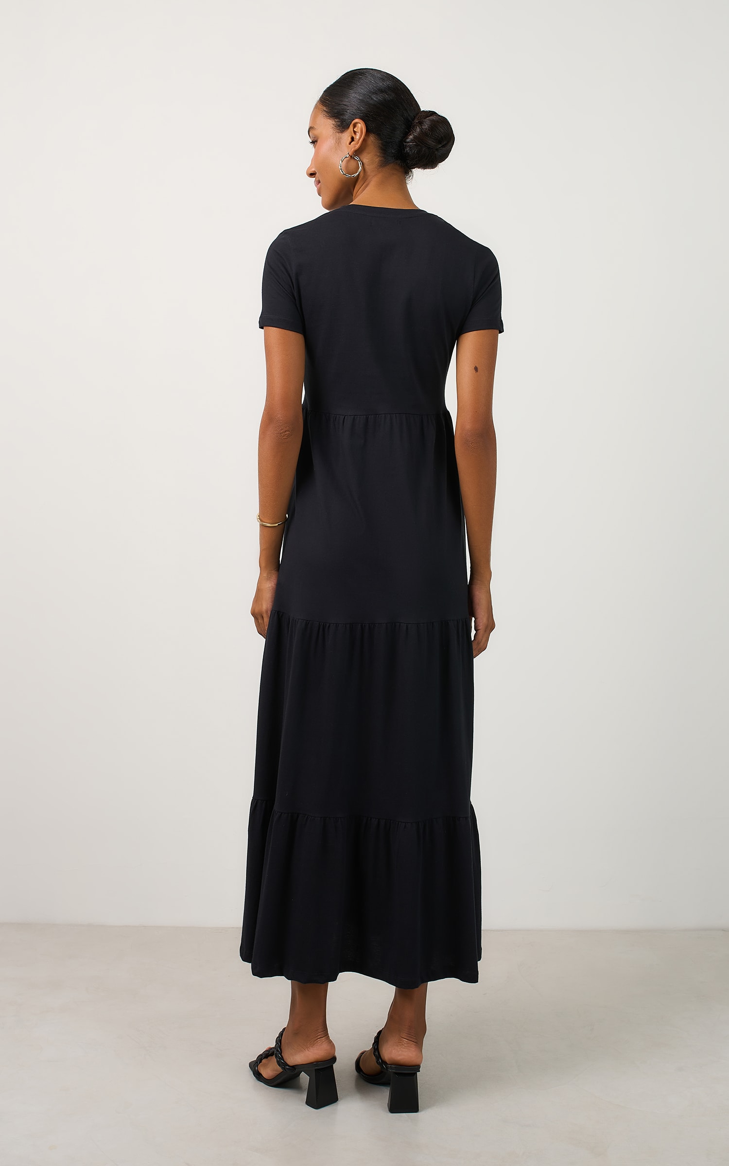 Vestido Malha Tres Marias Preto