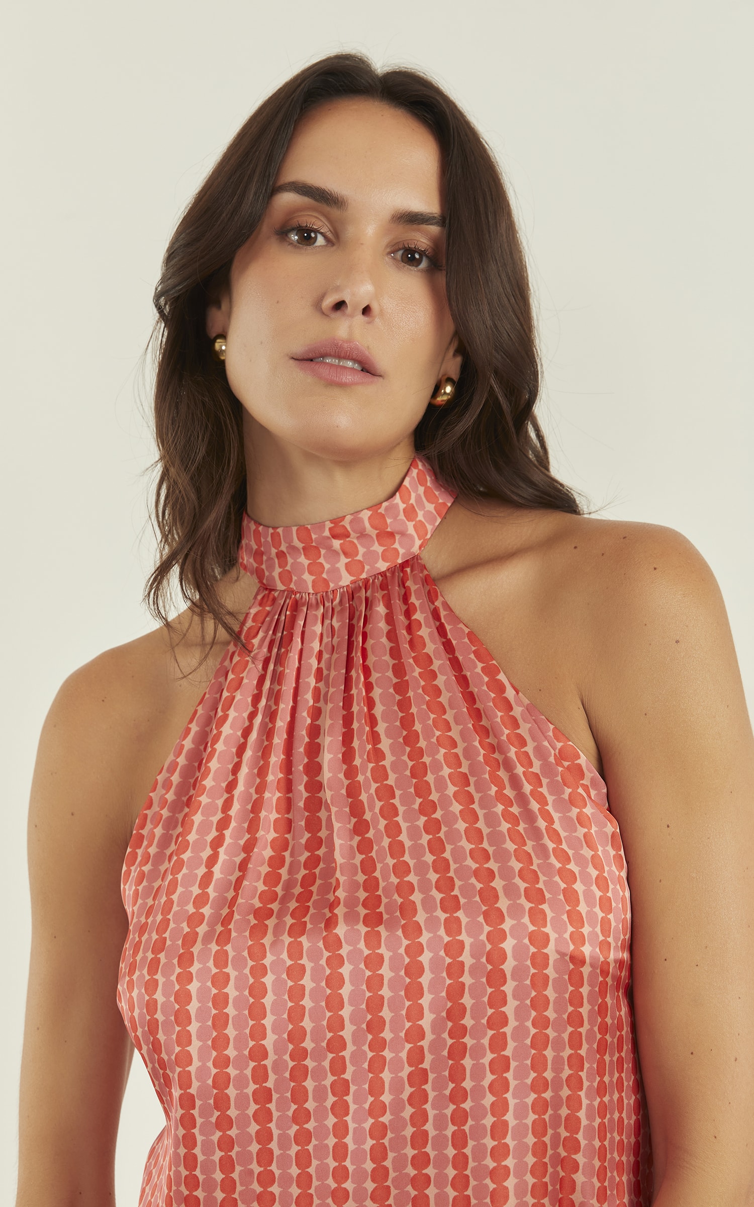 Vestido Midi Amar Vermelho
