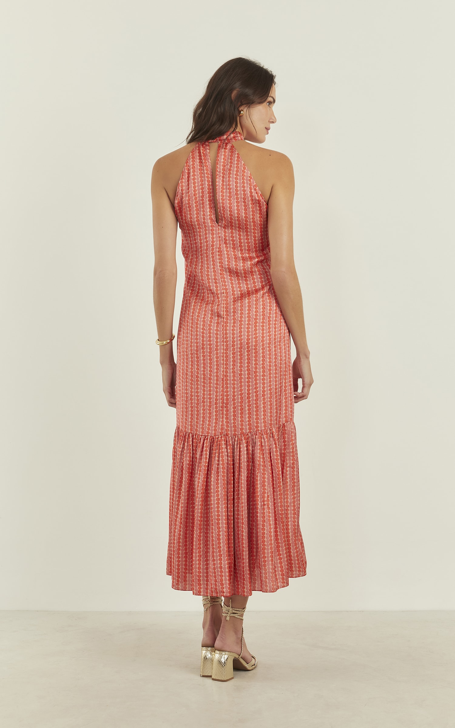 Vestido Midi Amar Vermelho