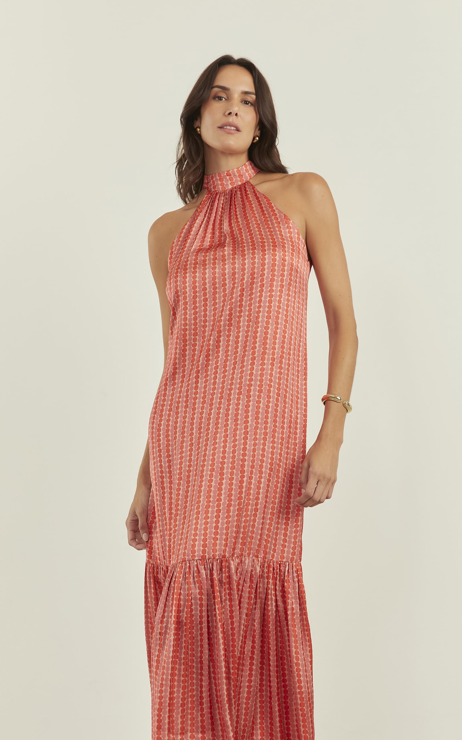 Vestido Midi Amar Vermelho