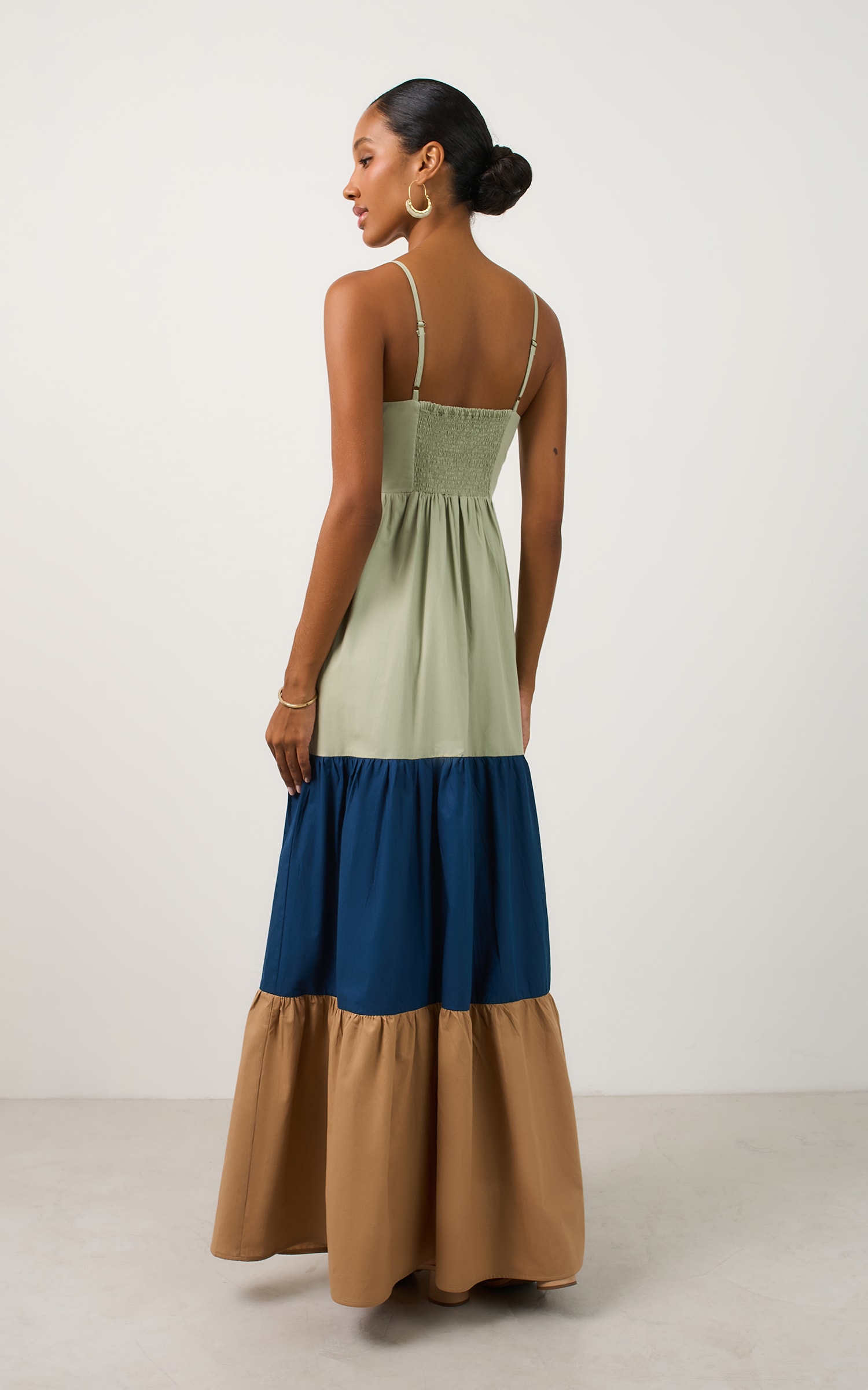Vestido Midi Chateau Pistache