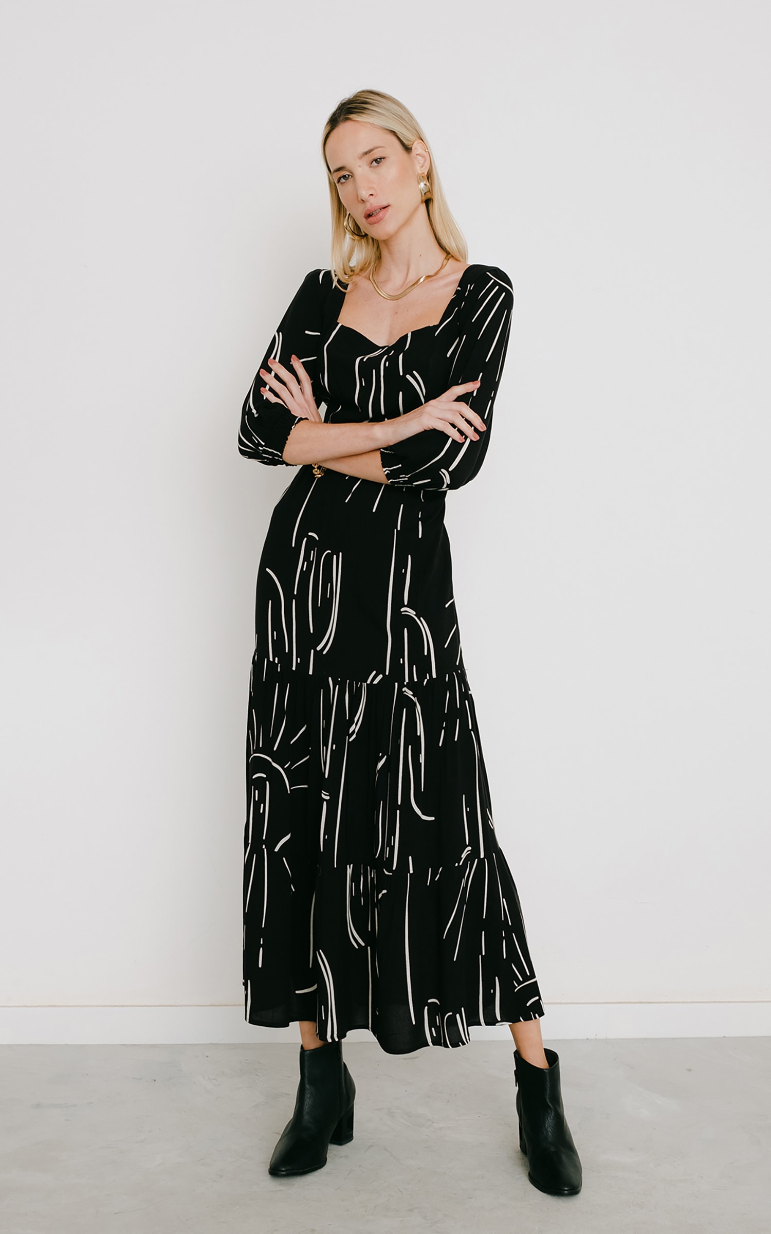 Vestido Midi do Agreste Agreste