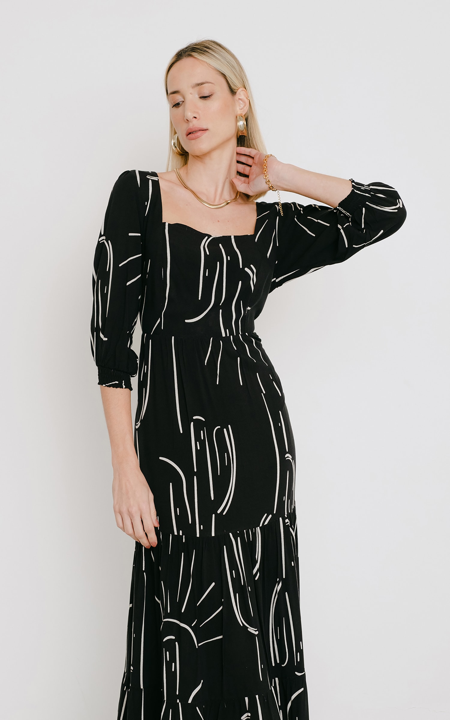 Vestido Midi do Agreste Agreste