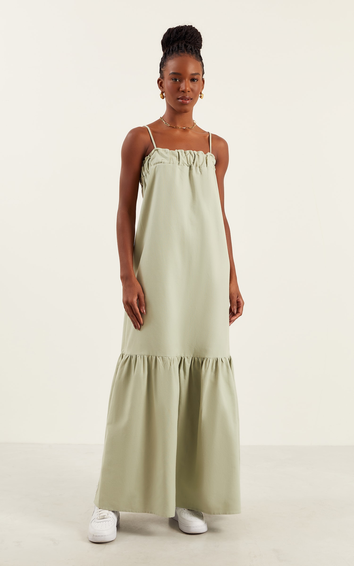 Vestido Midi Fresh Avocado