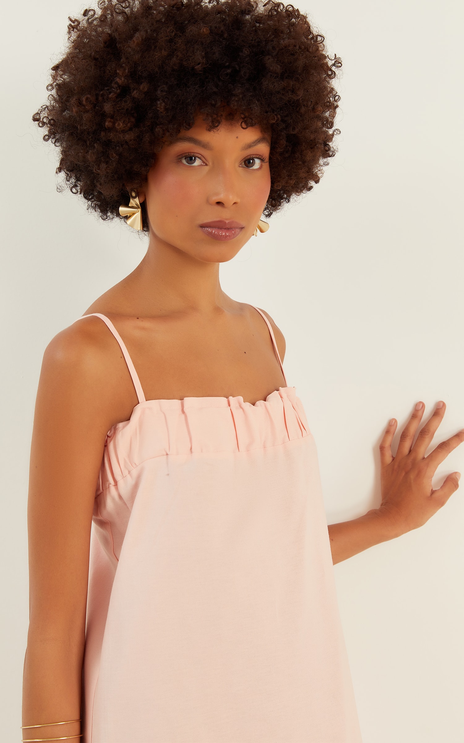 Vestido Midi Fresh Rosa Candy