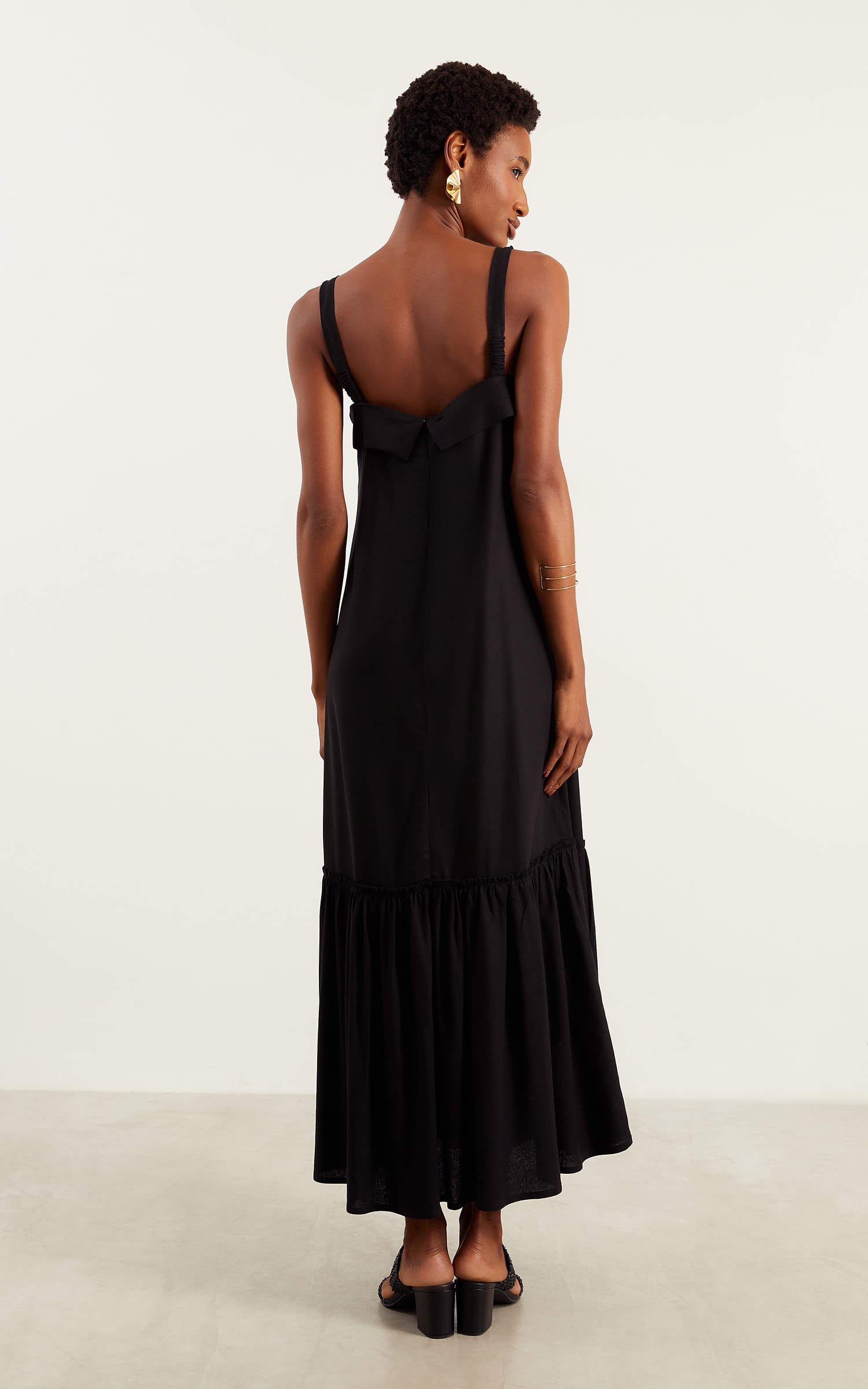 Vestido Midi Inspirar Preto