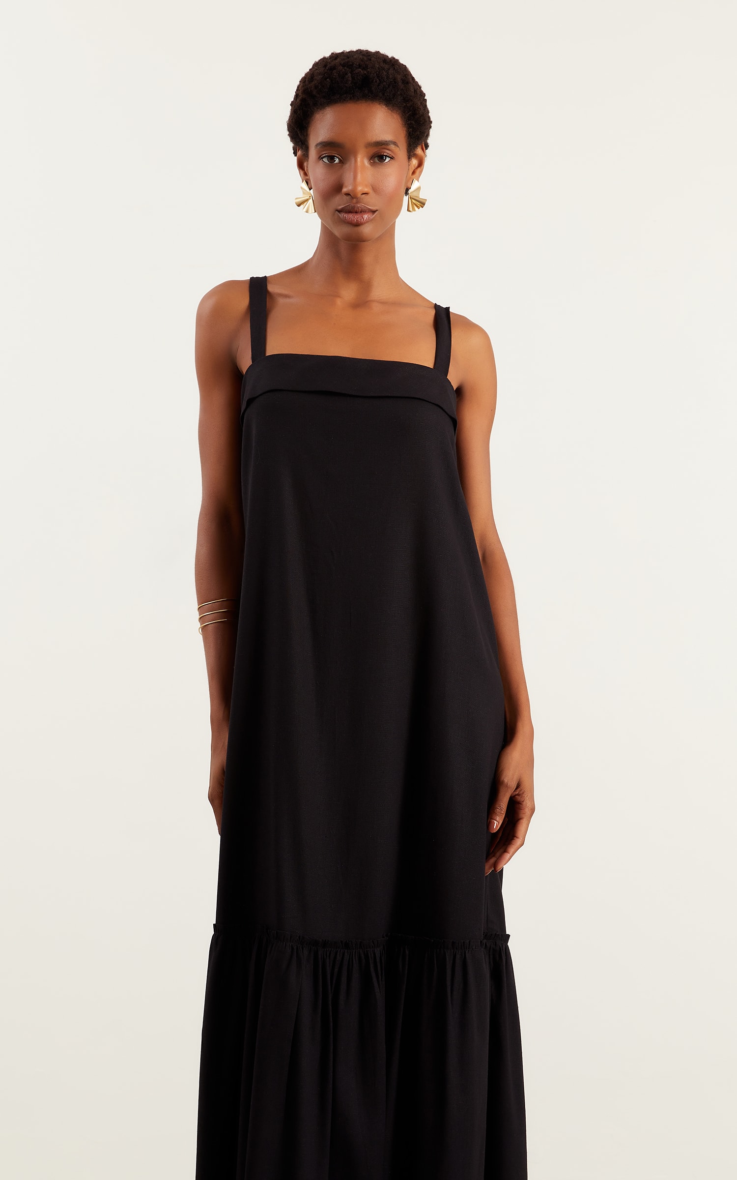 Vestido Midi Inspirar Preto