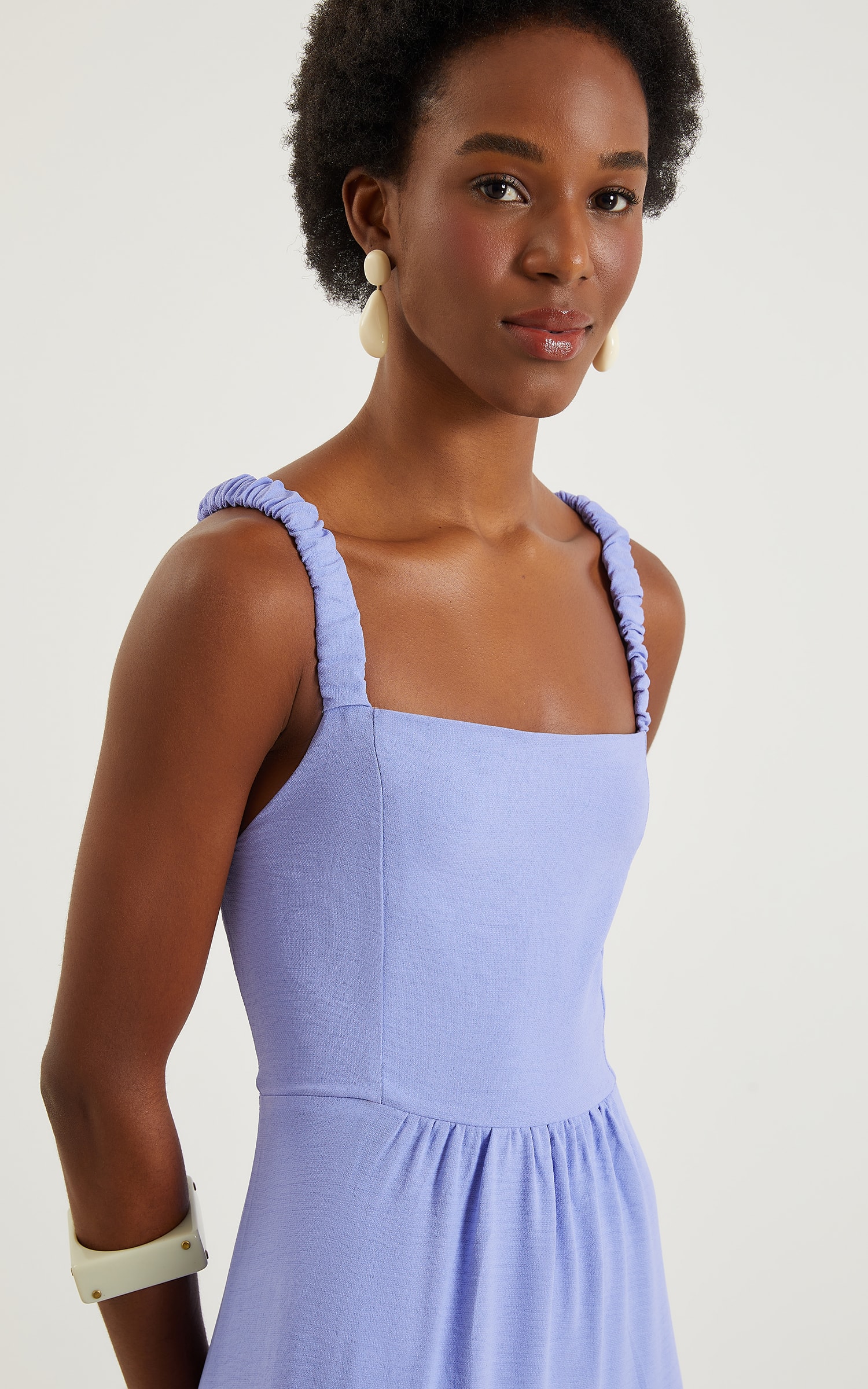 Vestido Midi Laguna Lavanda
