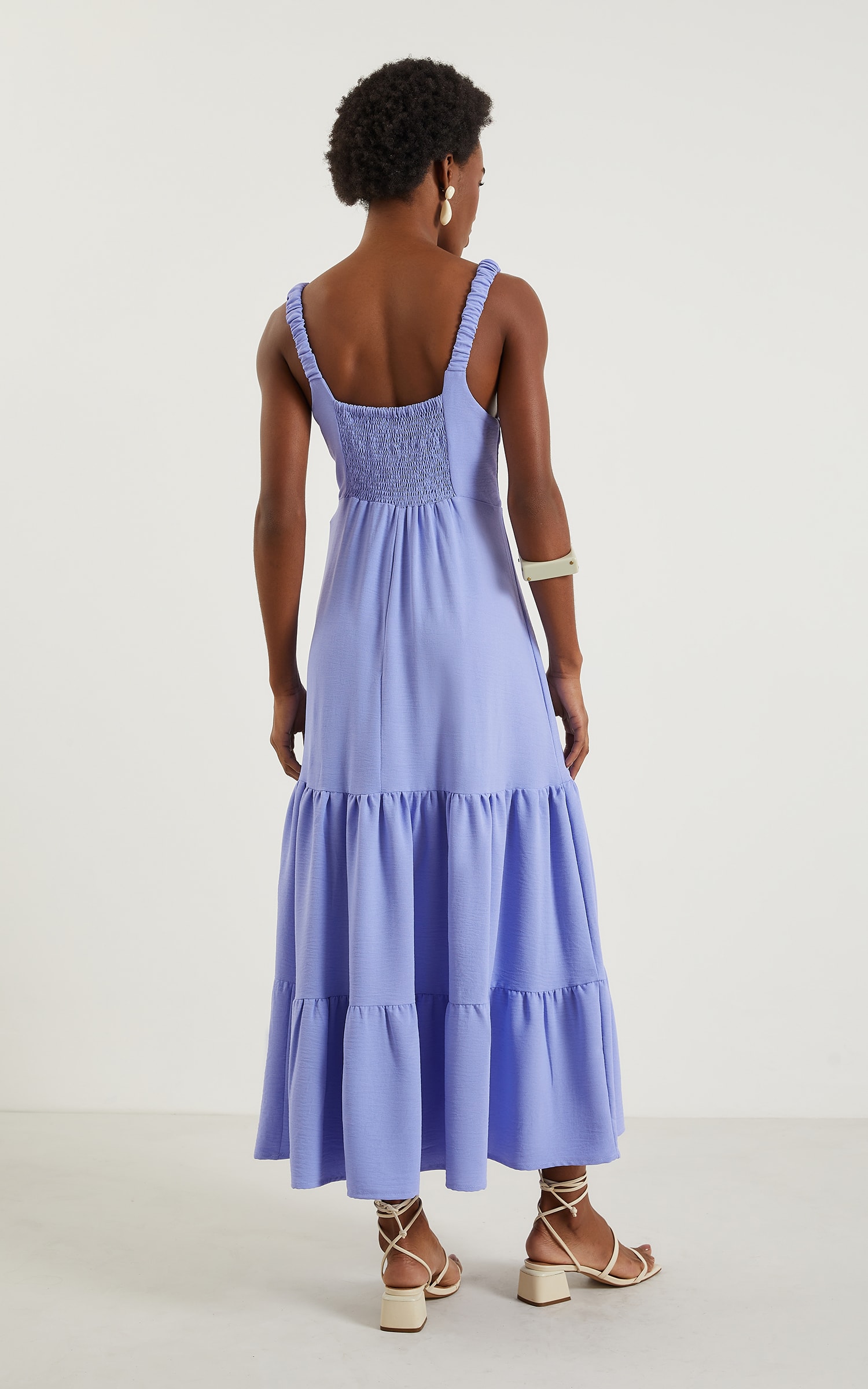 Vestido Midi Laguna Lavanda