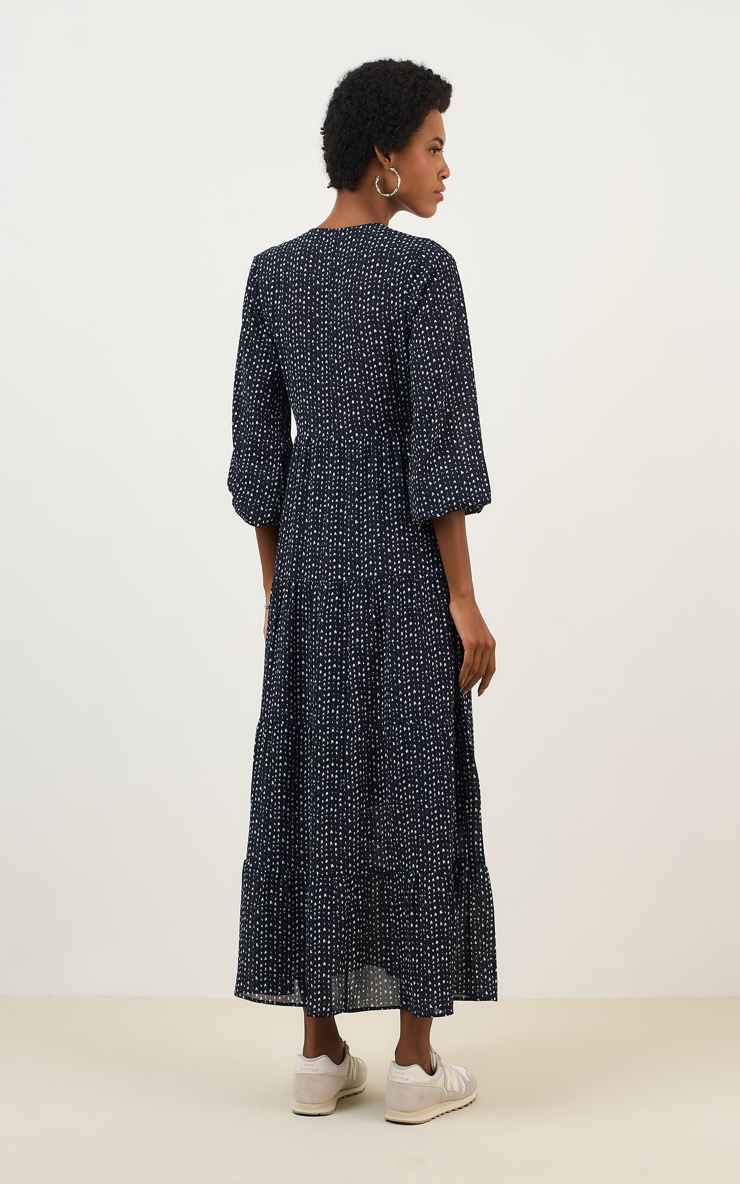 Vestido Midi New Glow Marinho