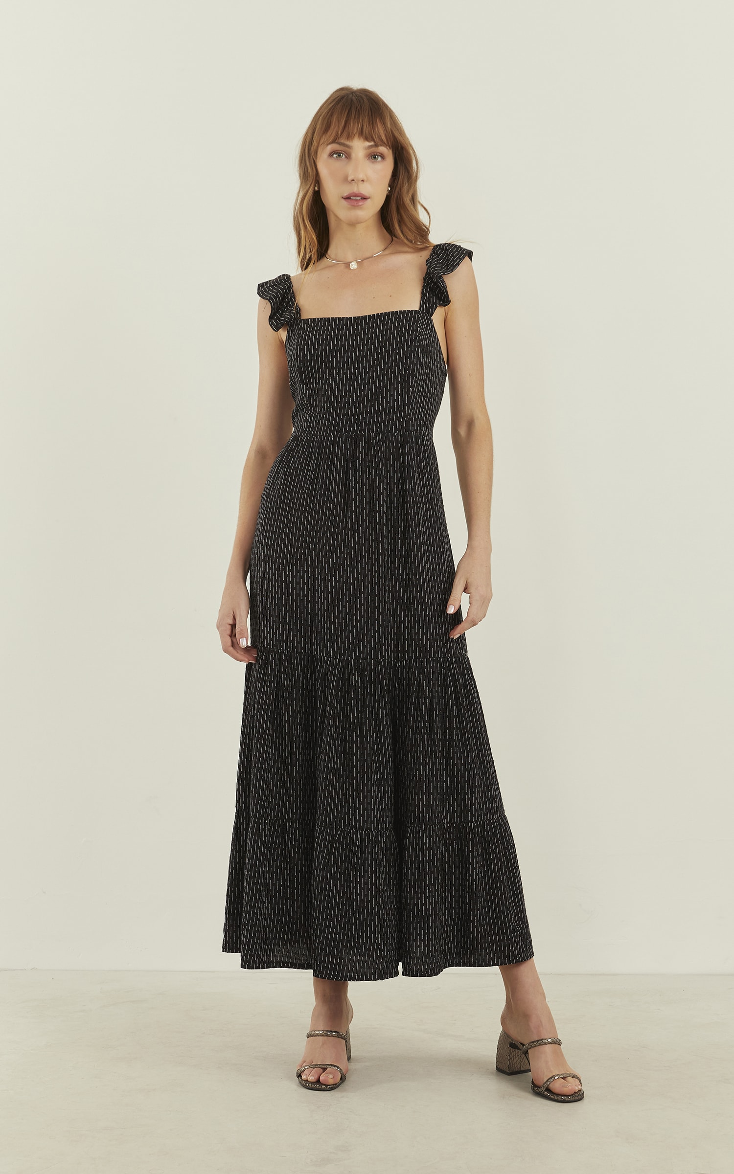 Vestido Midi Onix Preto