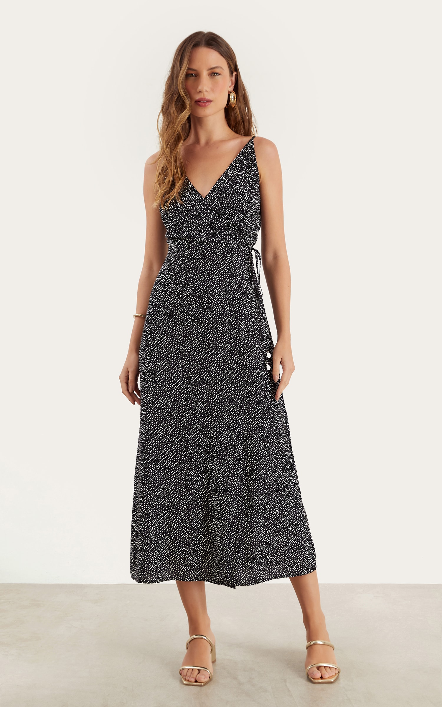 Vestido Midi Pepper Preto