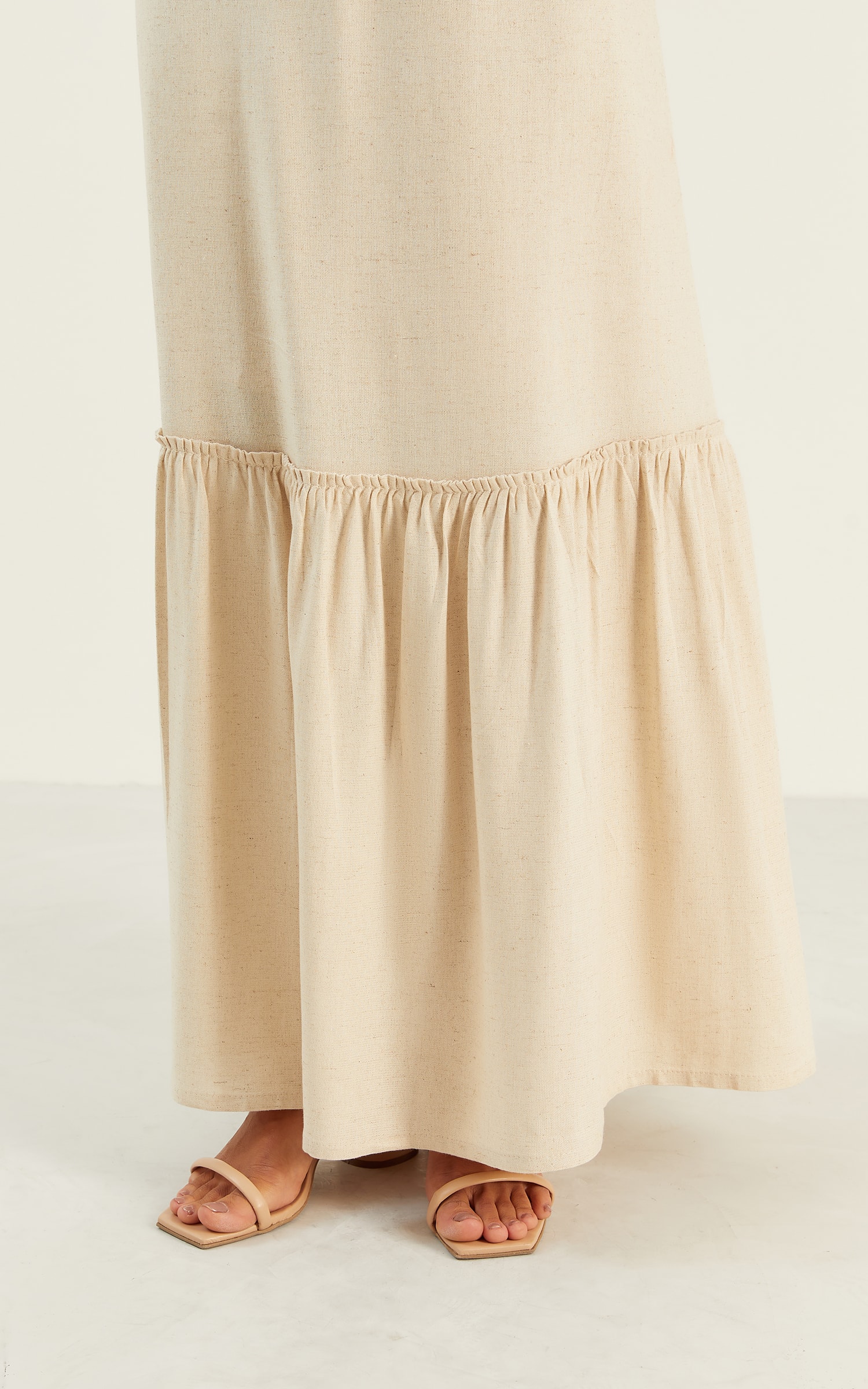 Vestido Midi Santorini Natural
