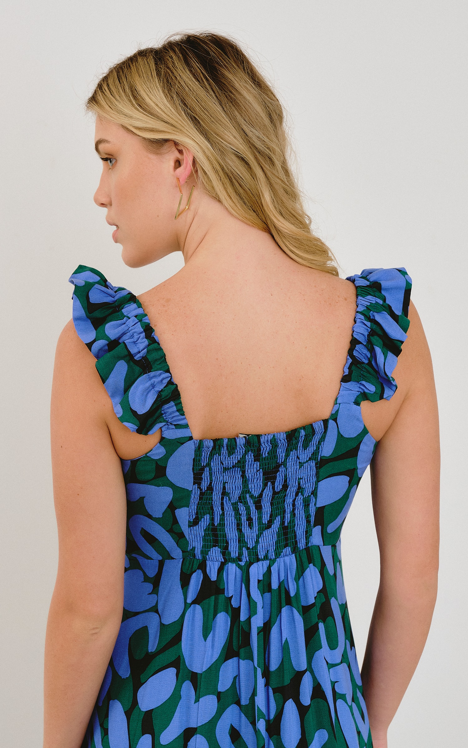 Vestido Midi Tropical