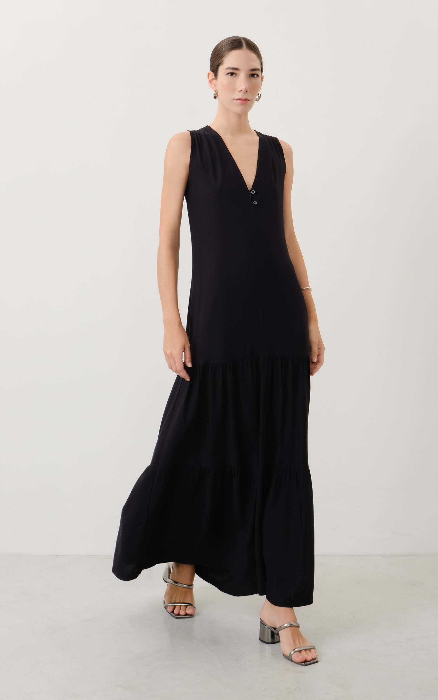 Vestido Nepal Preto