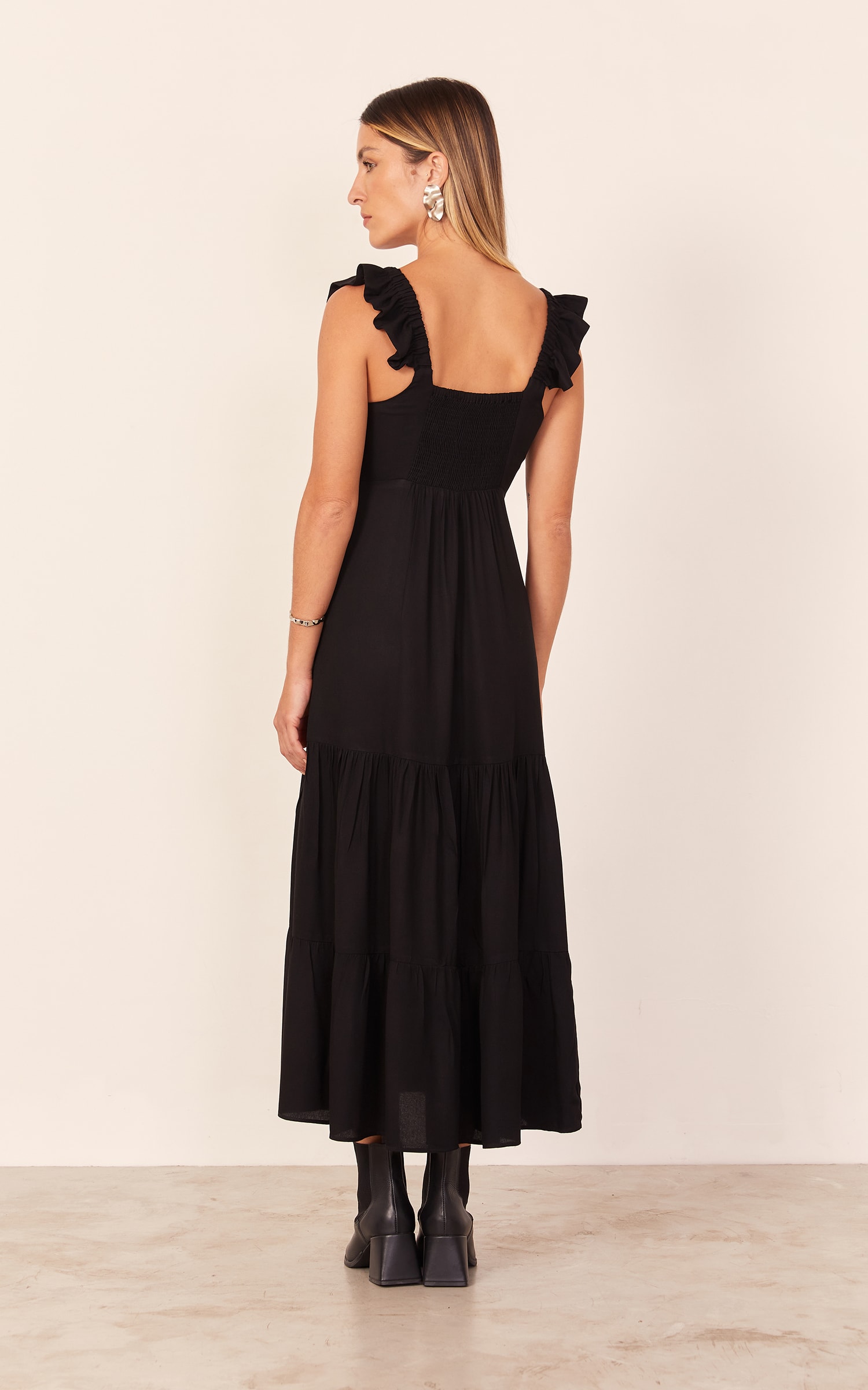 Vestido Oasis Preto