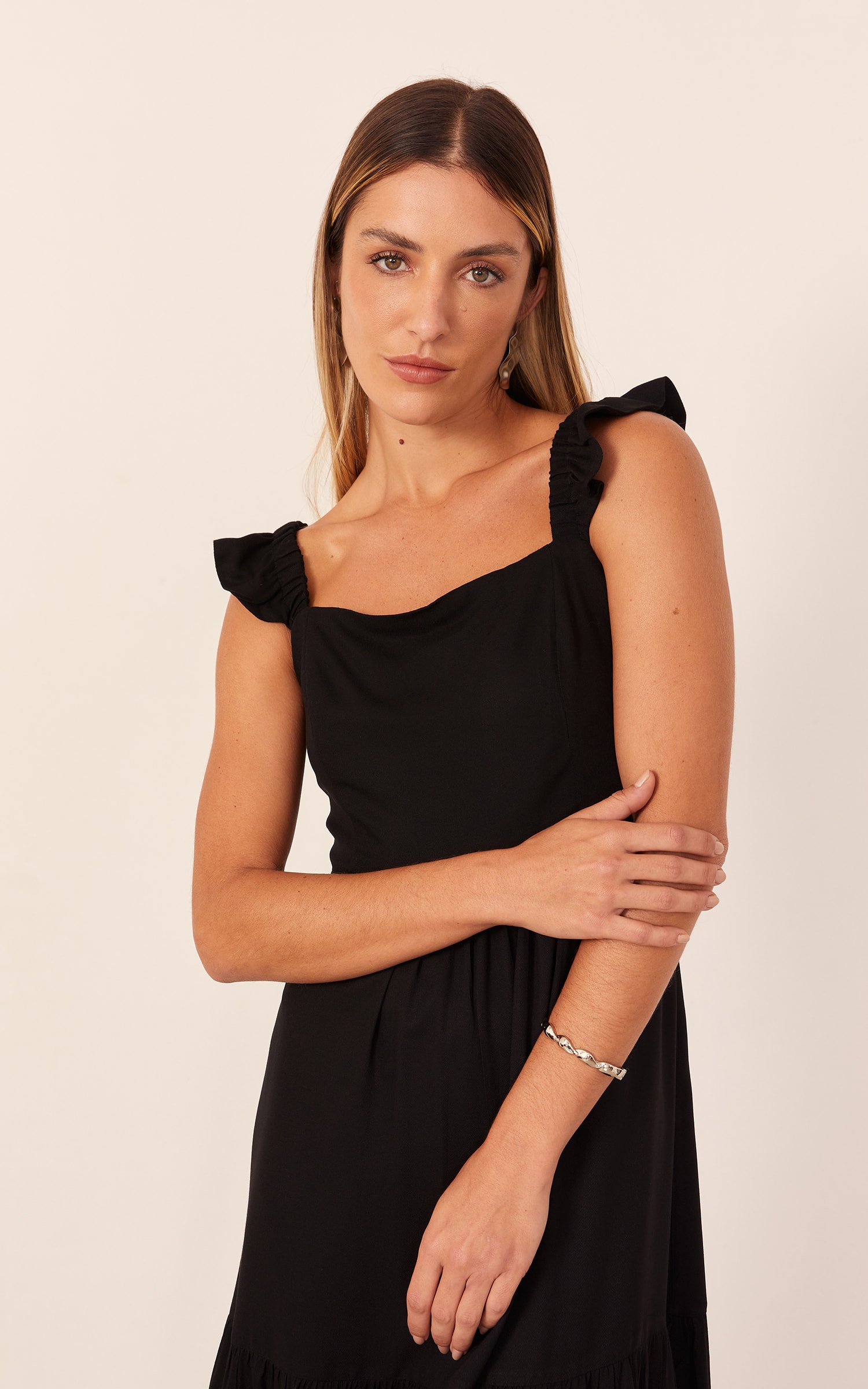 Vestido Oasis Preto