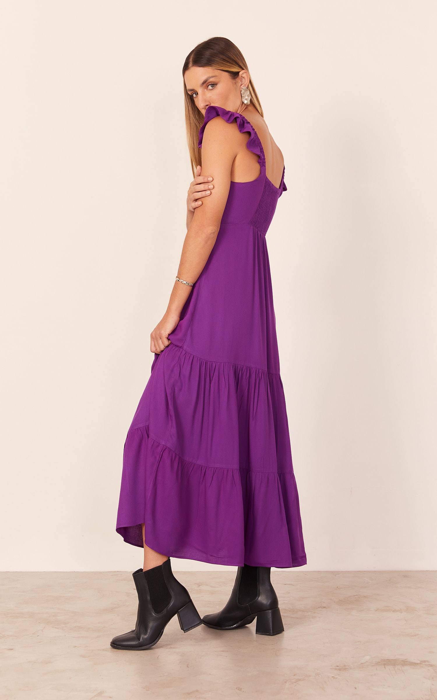 Vestido Oasis Roxo