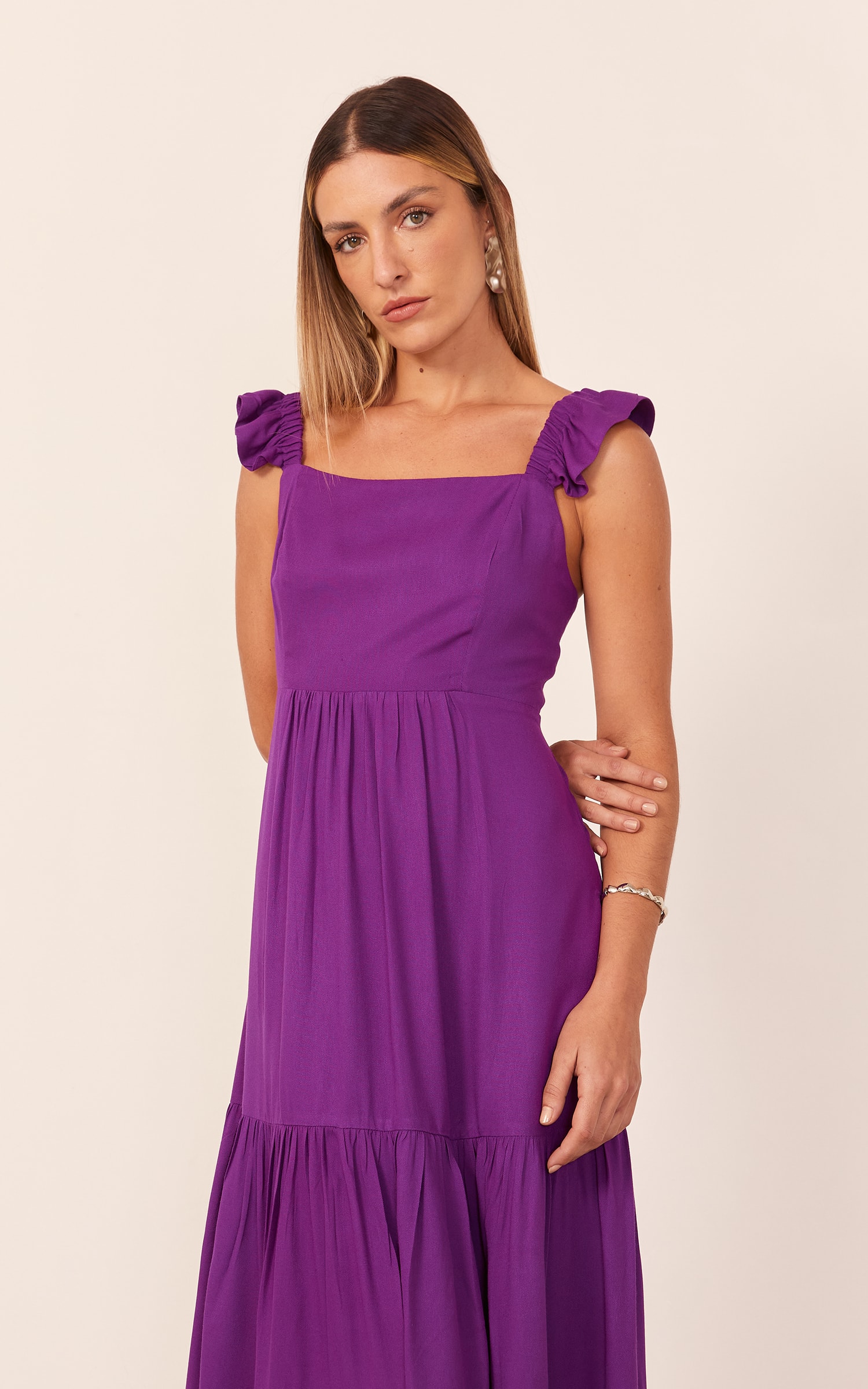 Vestido Oasis Roxo