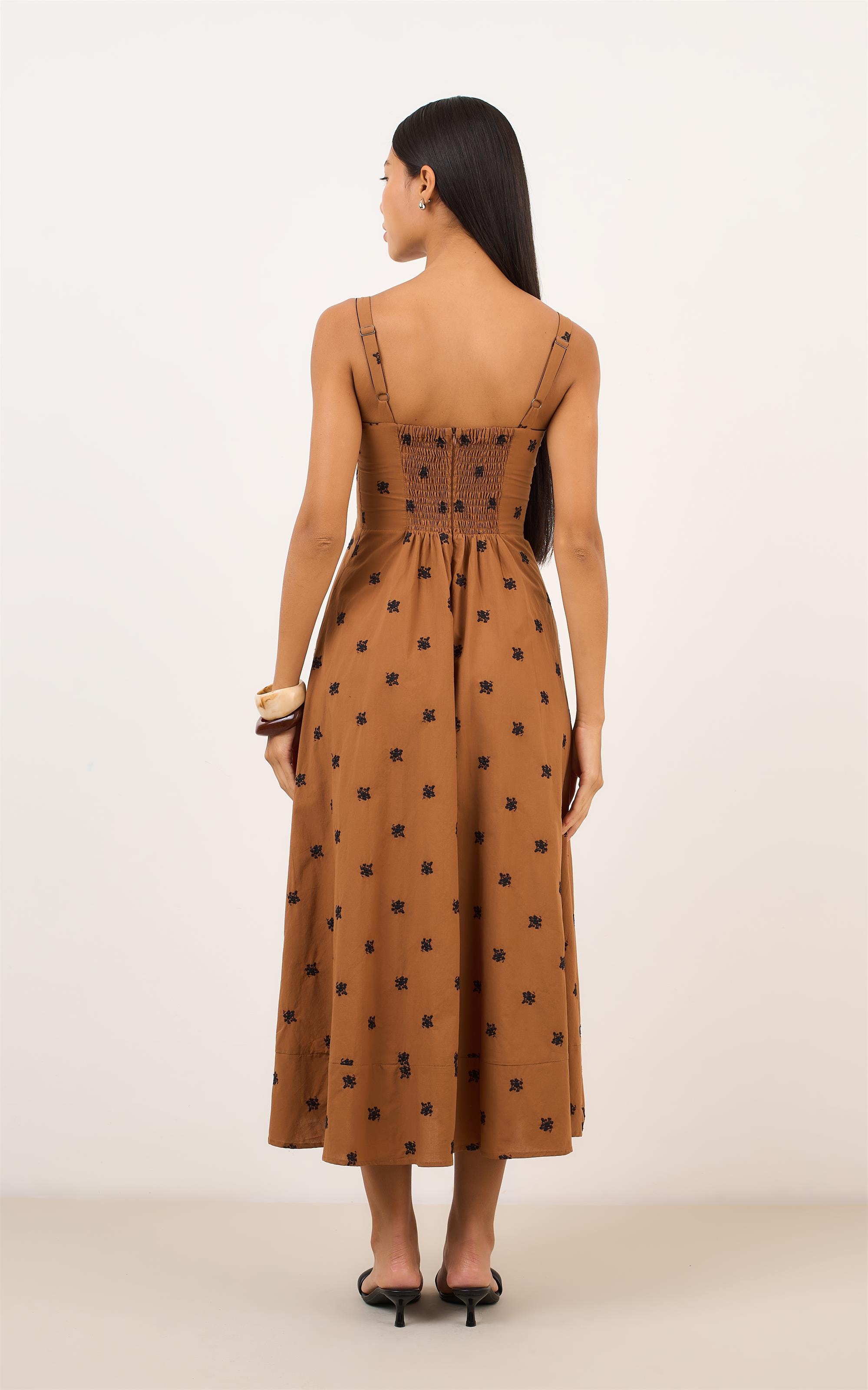 Vestido Pregas Florian Cacau