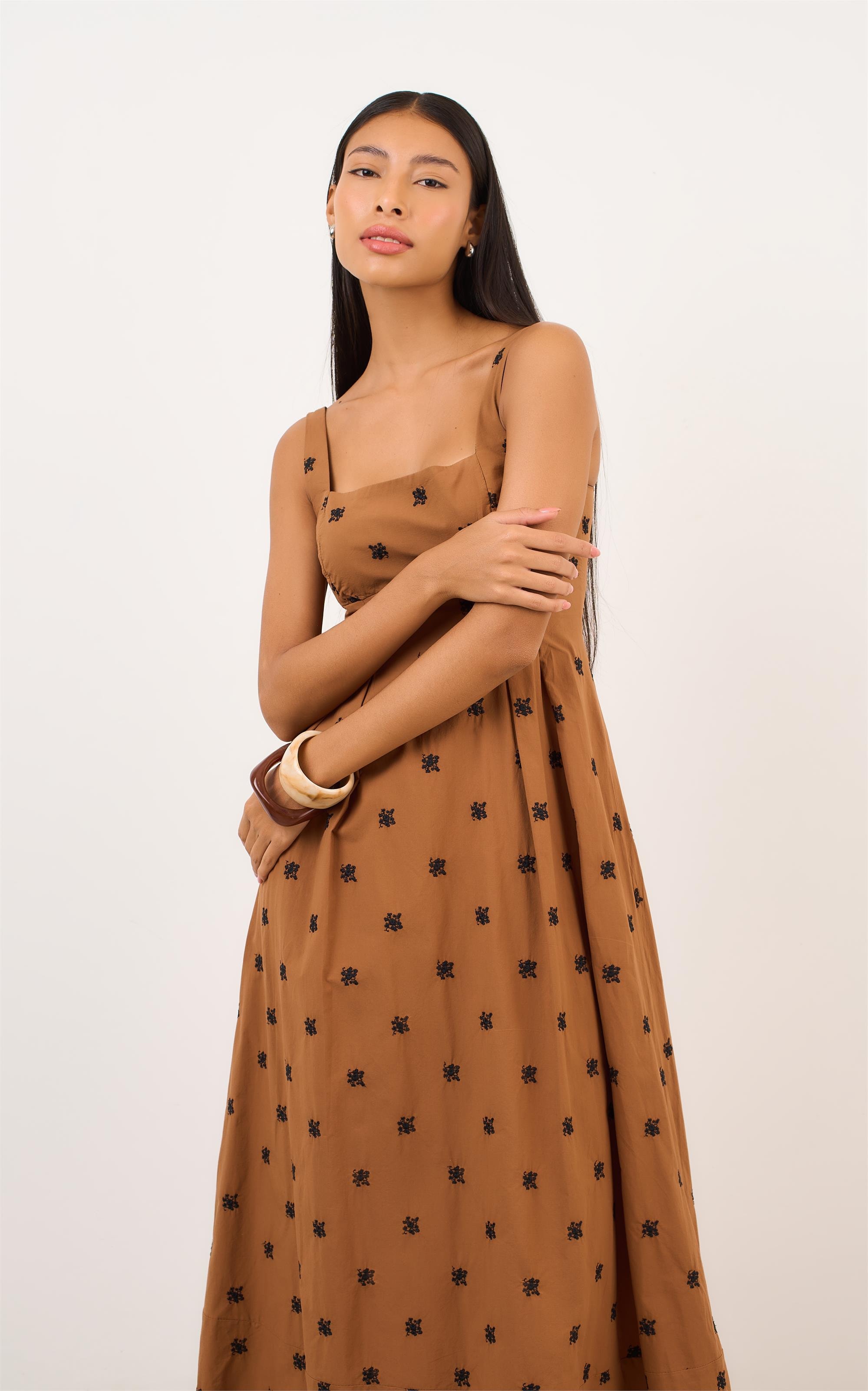 Vestido Pregas Florian Cacau