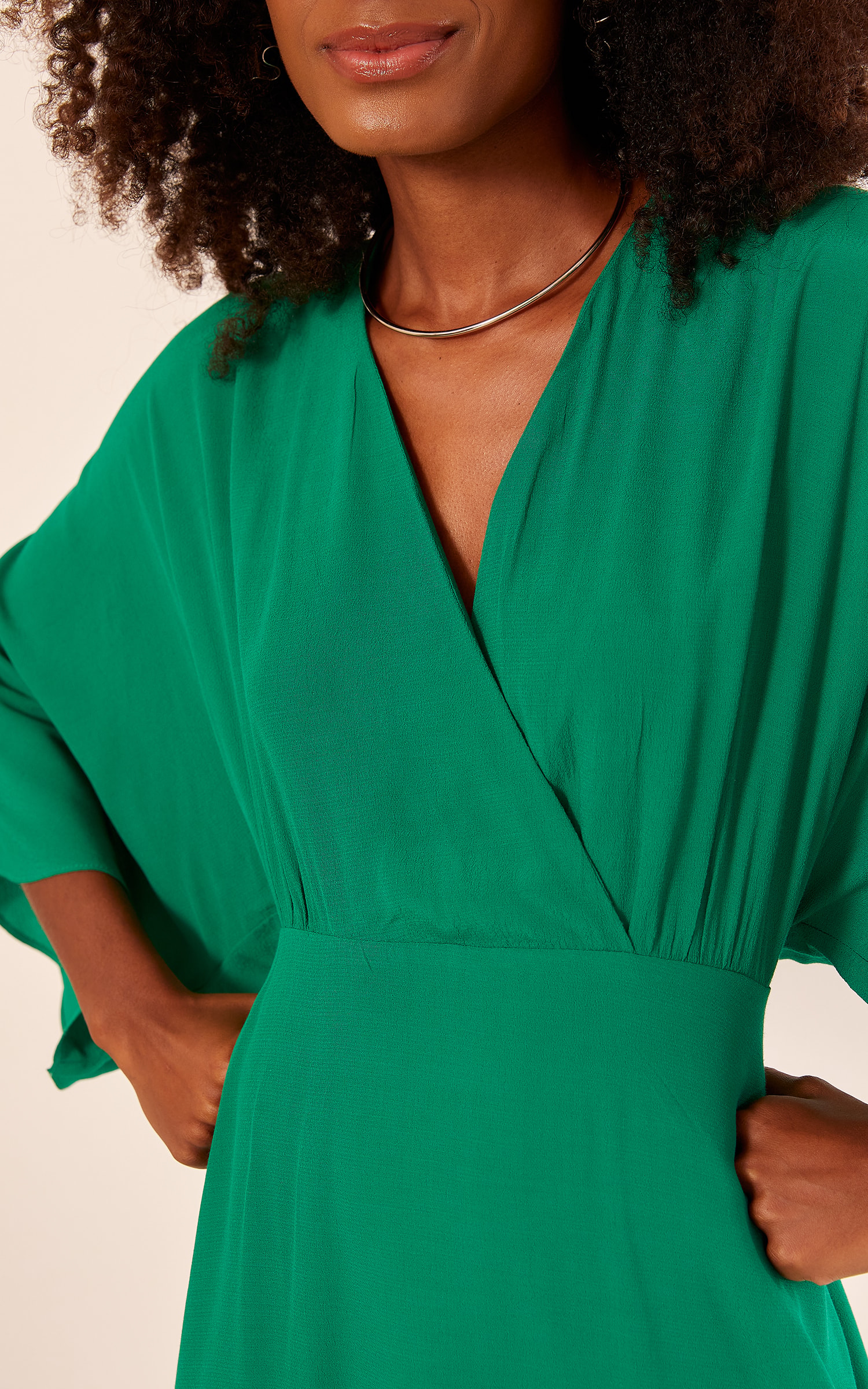 Vestido Relicário Verde Bandeira