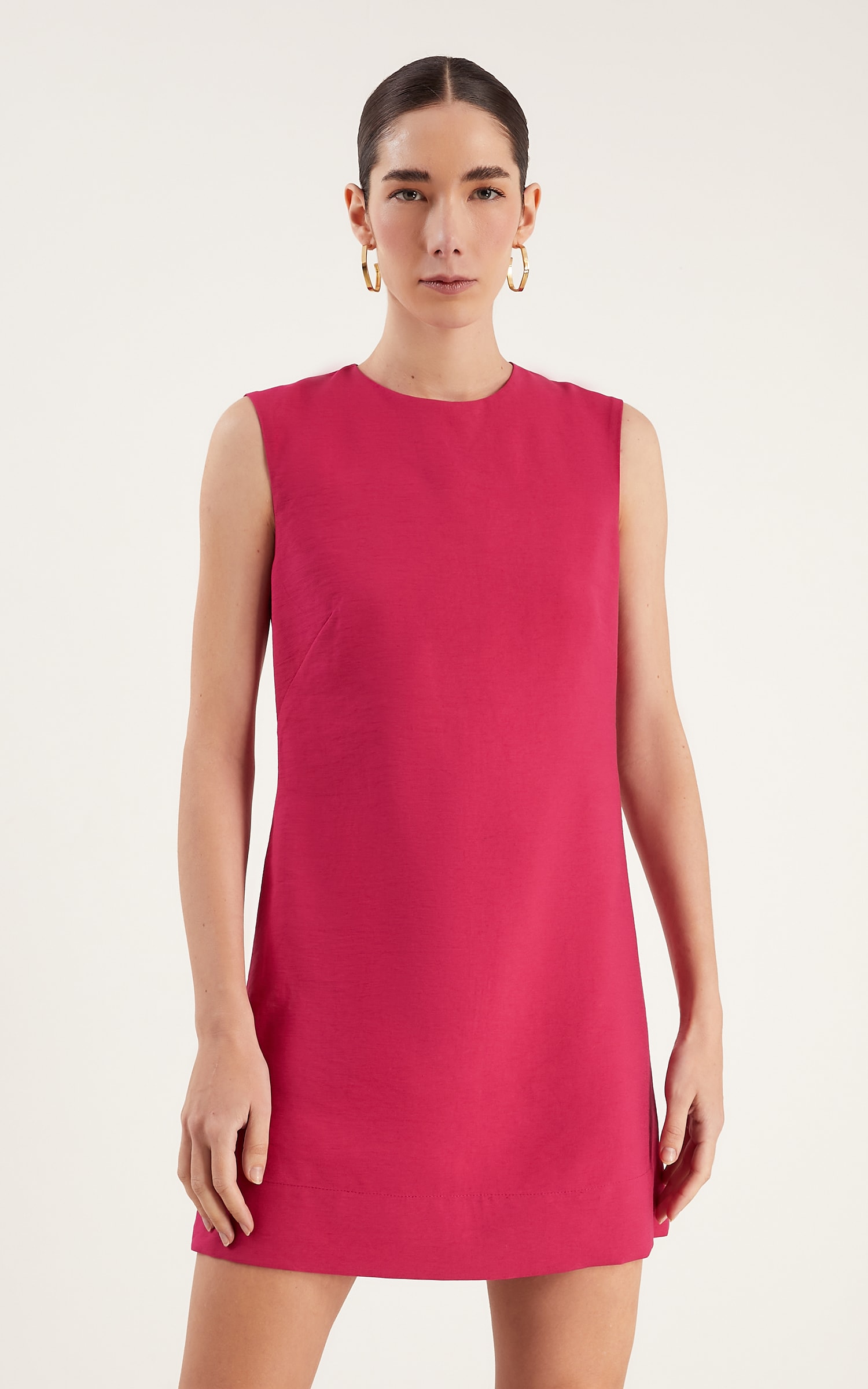 Vestido Retinho Summer Fúcsia