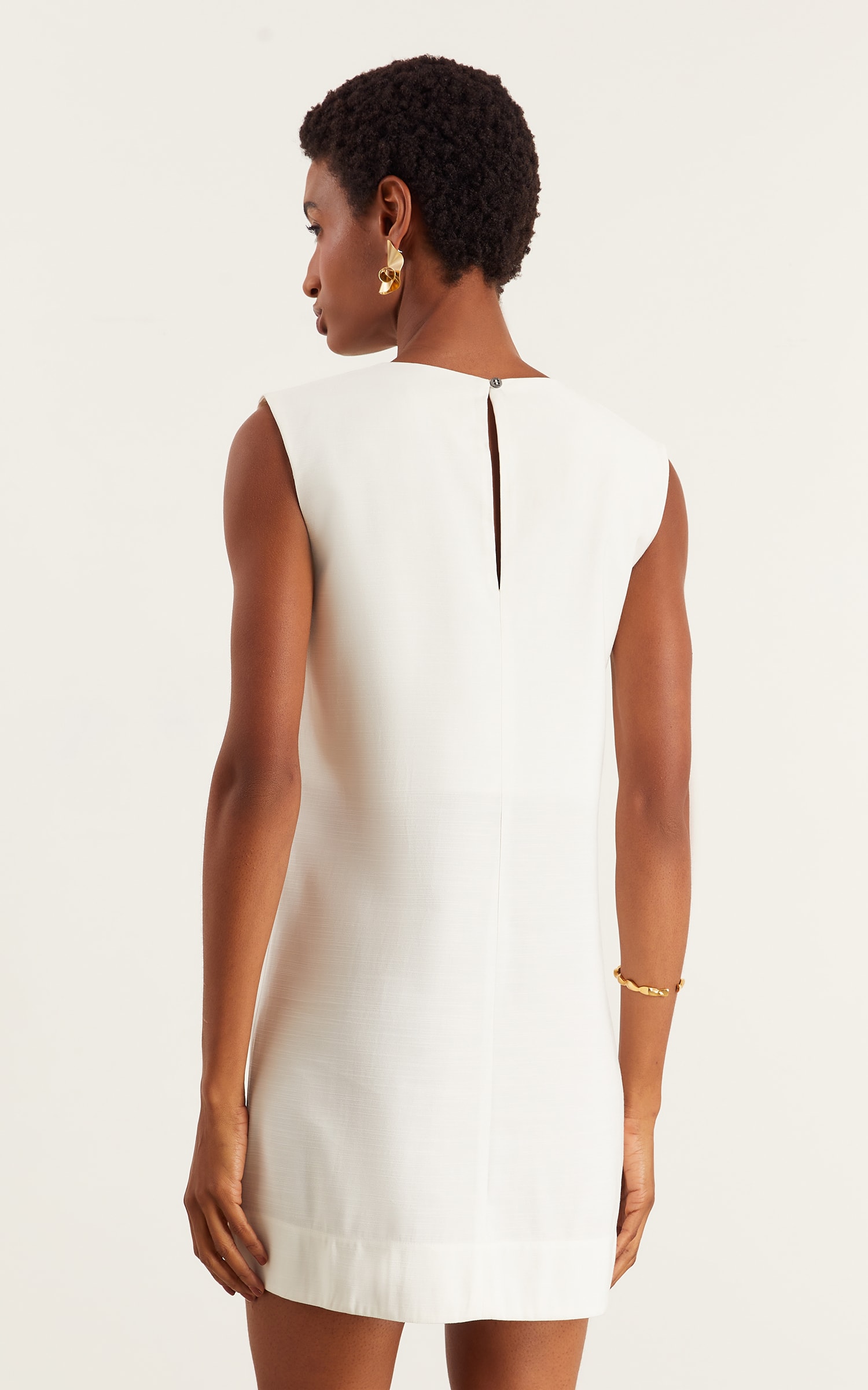 Vestido Retinho Summer Off White