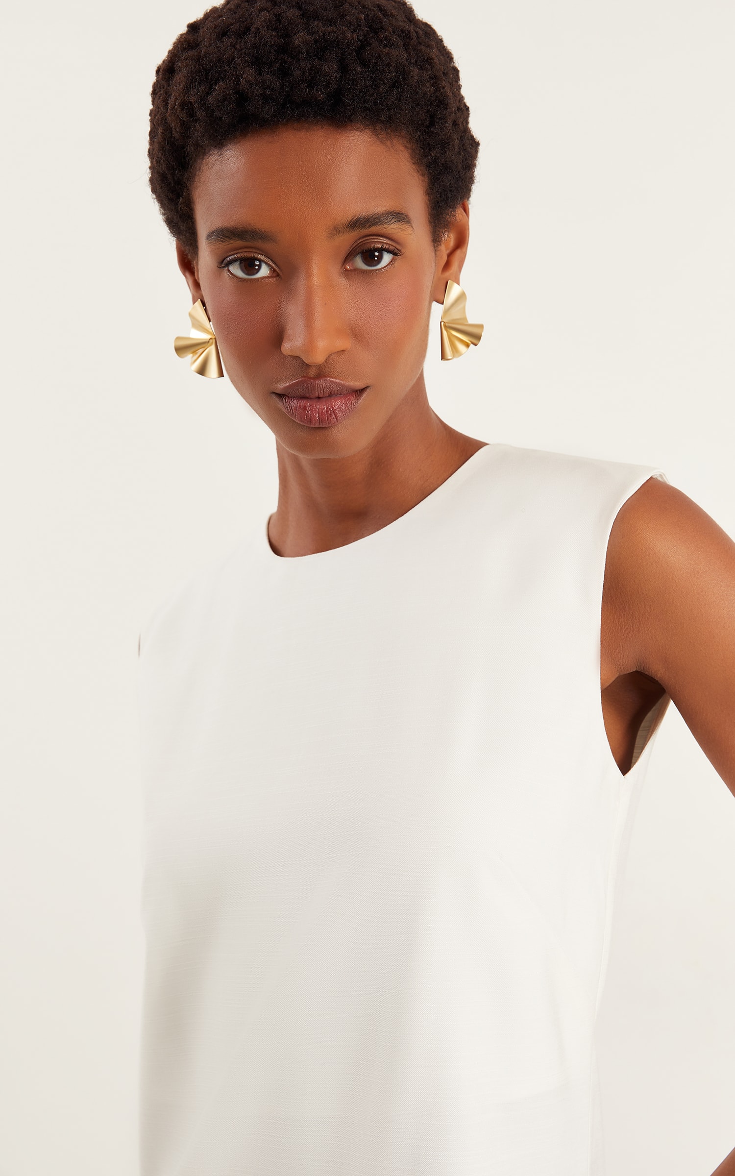 Vestido Retinho Summer Off White