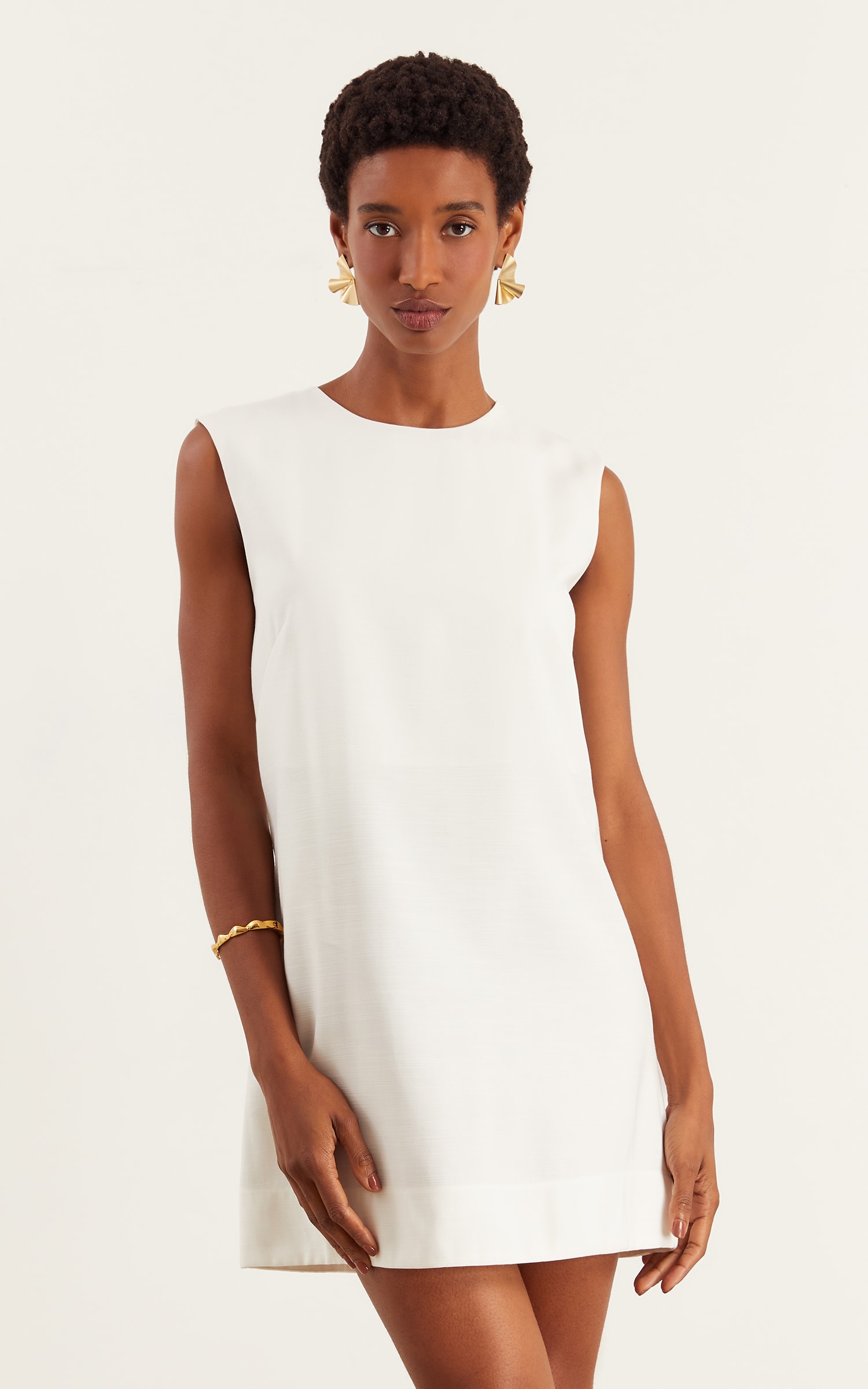 Vestido Retinho Summer Off White