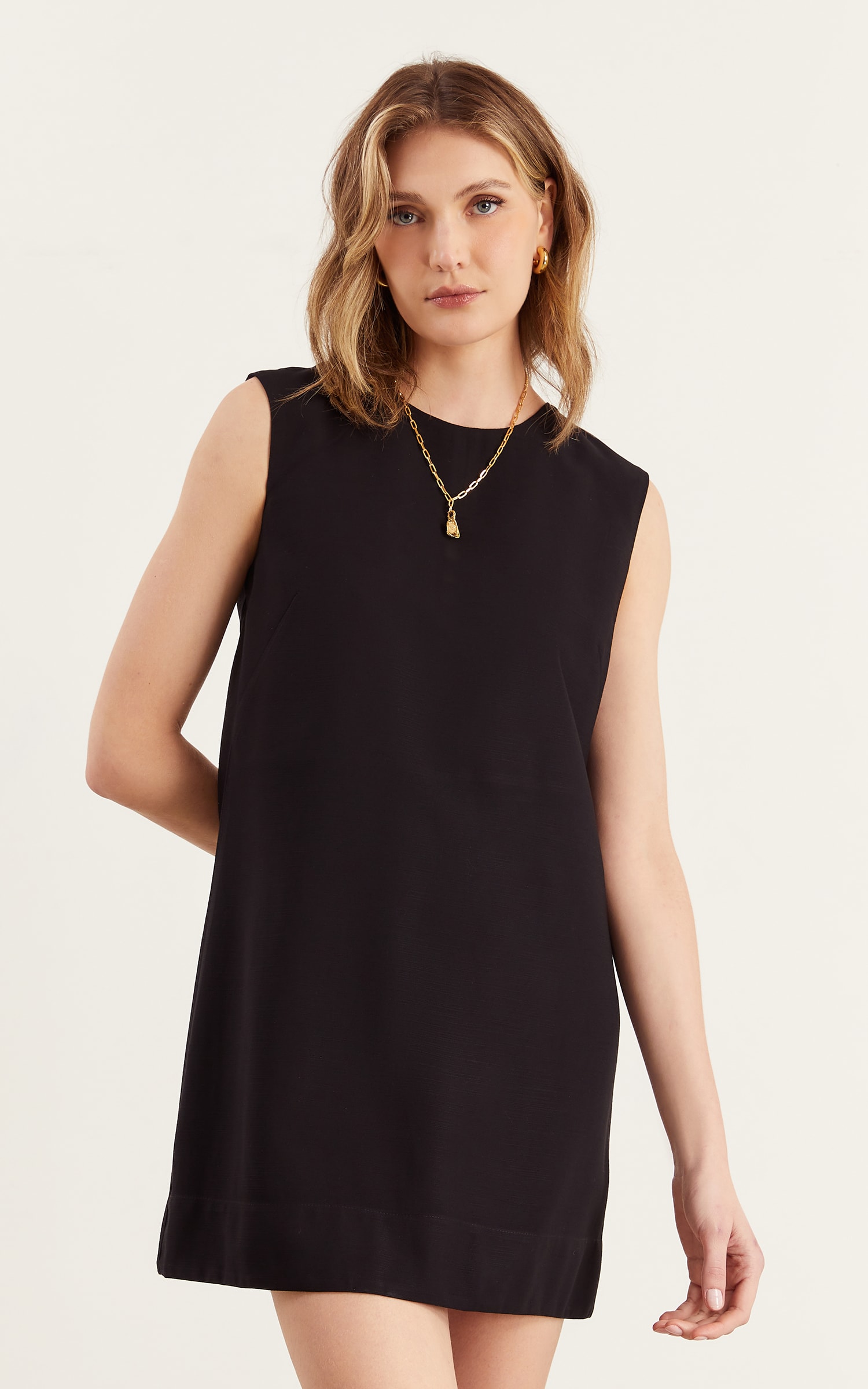 Vestido Retinho Summer Preto
