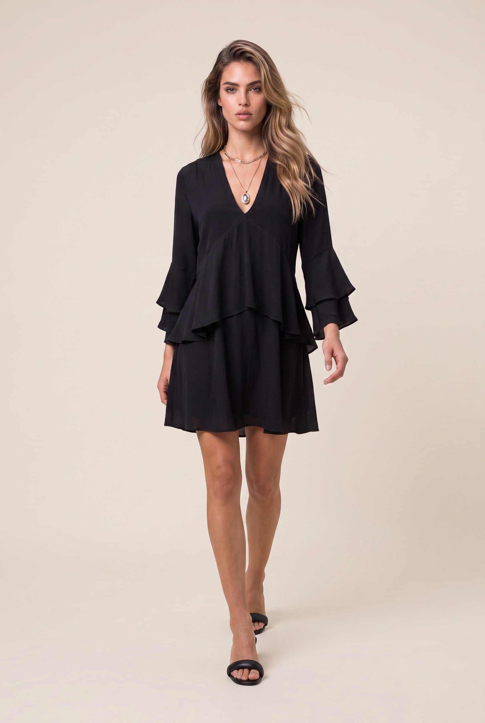 Vestido Tour Curto Preto