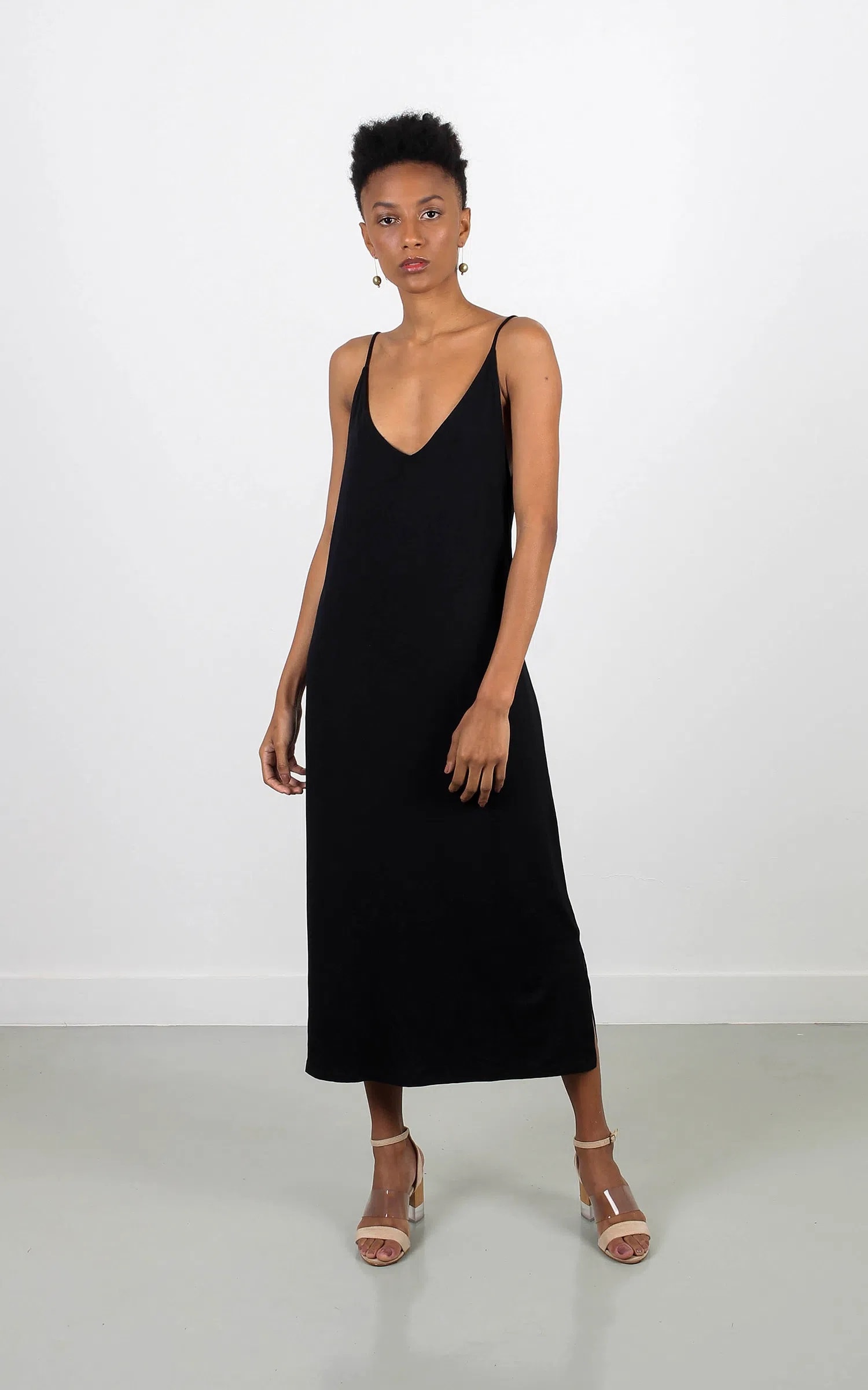 Vestido Tubinho Malha Preto