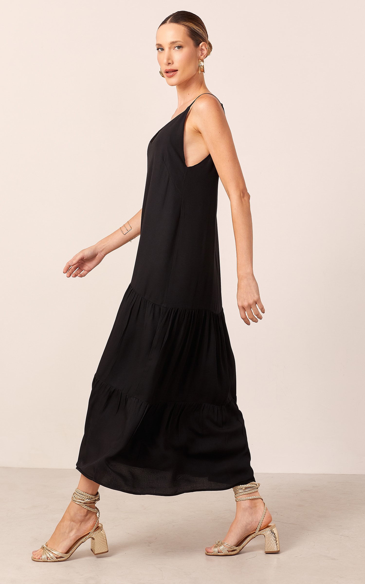 Vestido Viver Amplo Preto